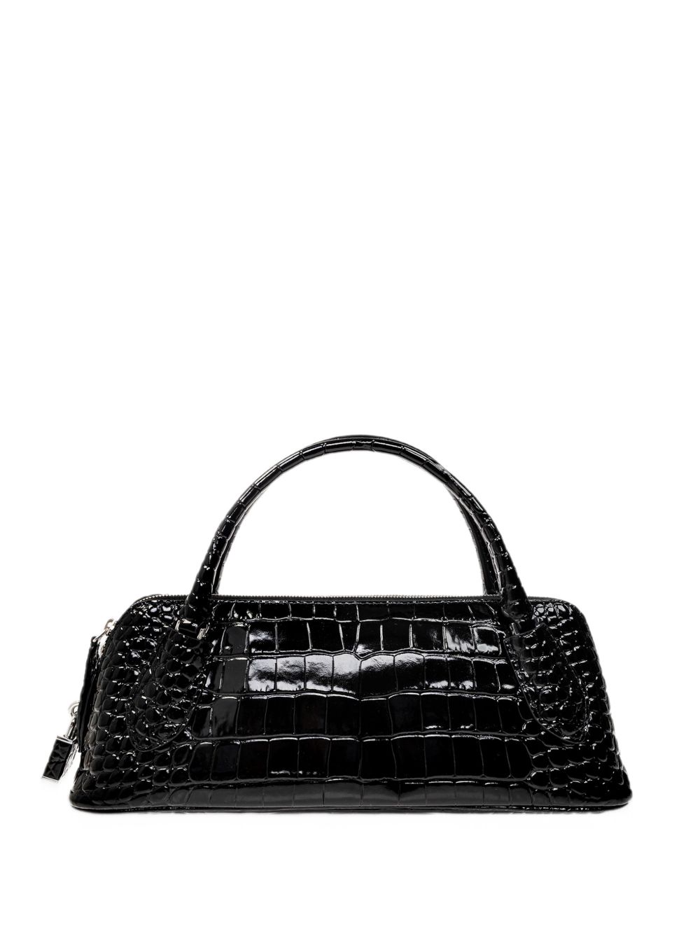 TORY BURCH · LOCK LEATHER HANDBAG