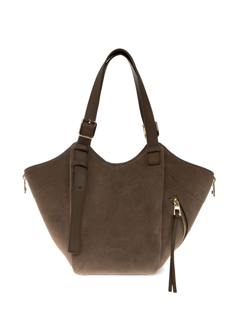 LOEWE · HAMMOCK FLIP MEDIUM LEATHER TOTE