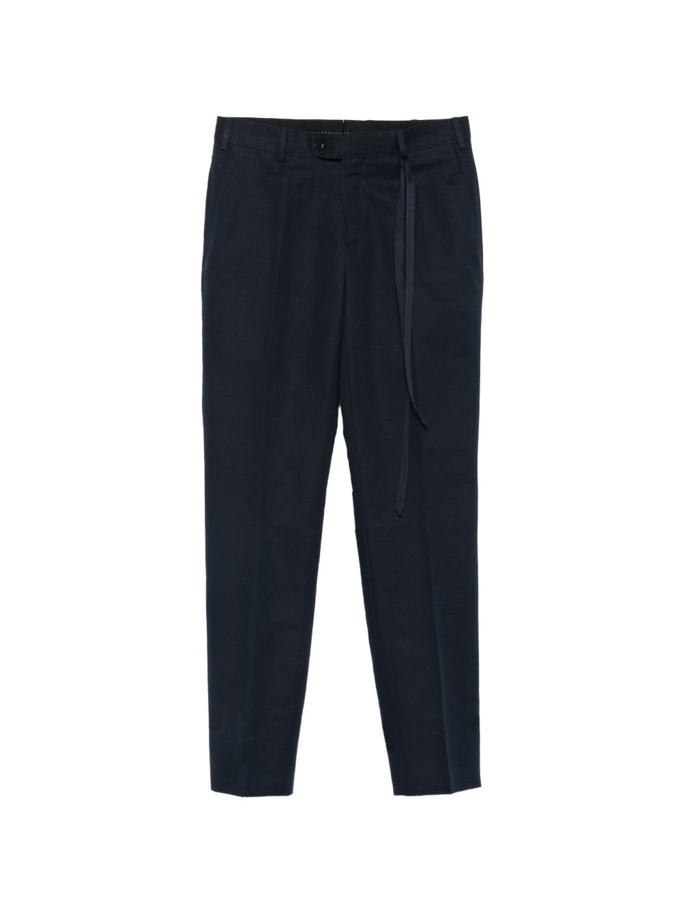 PIENZA COTTON AND LINEN TROUSERS