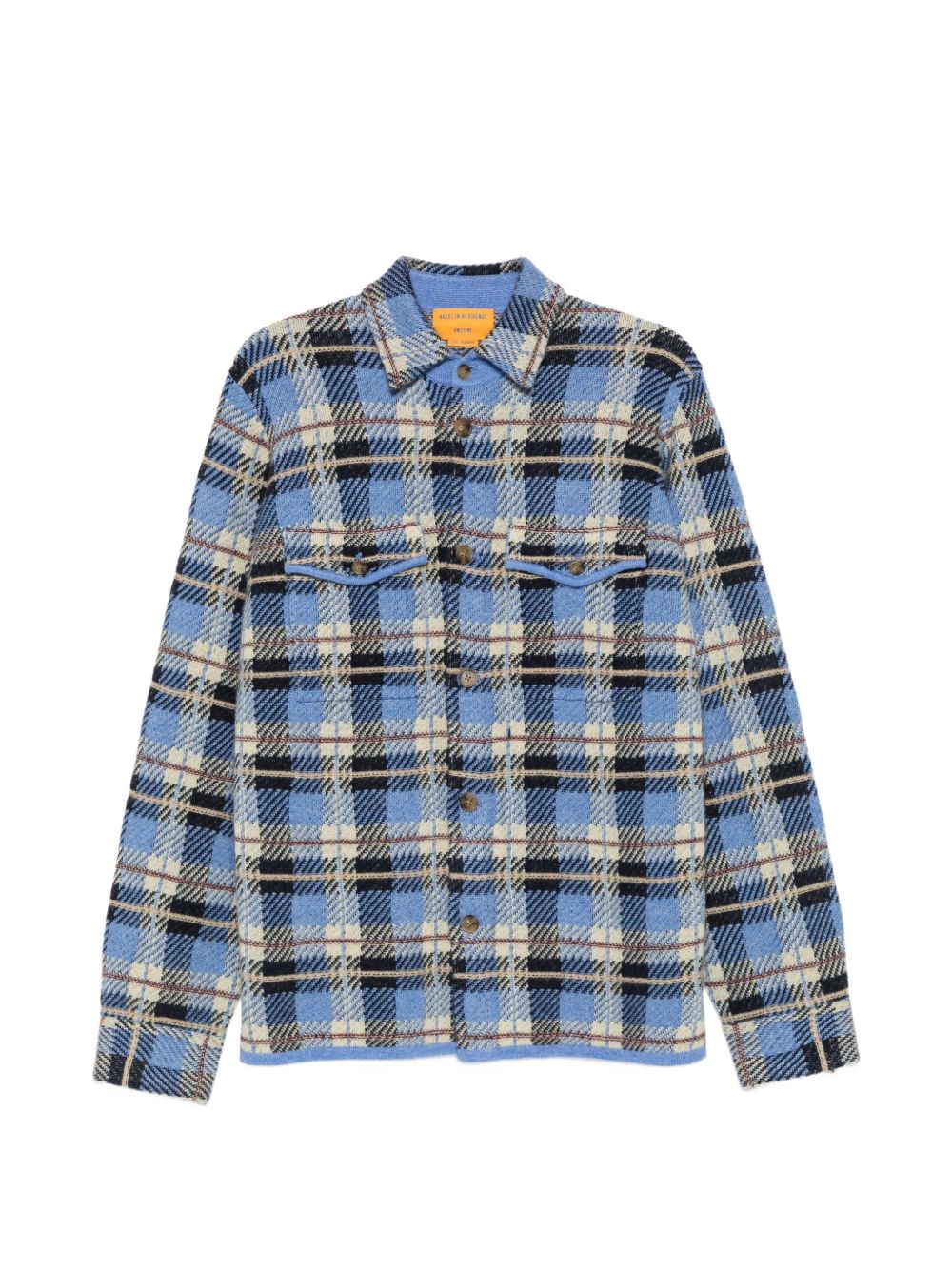 CASHMERE CHECKED SHIRT