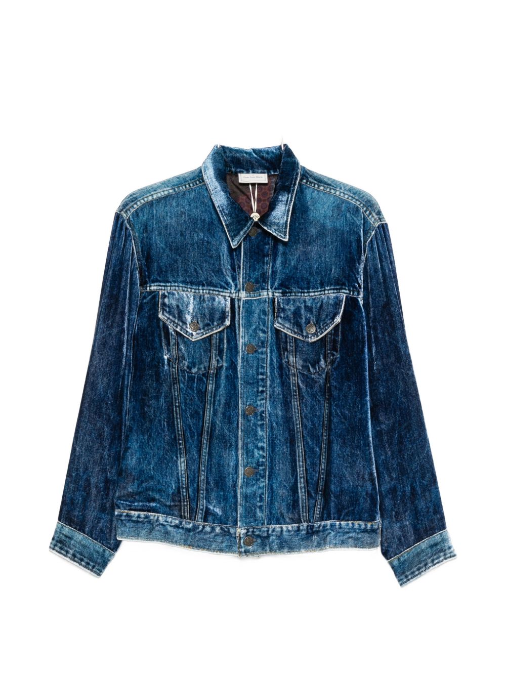 DENIM PRINT JACKET