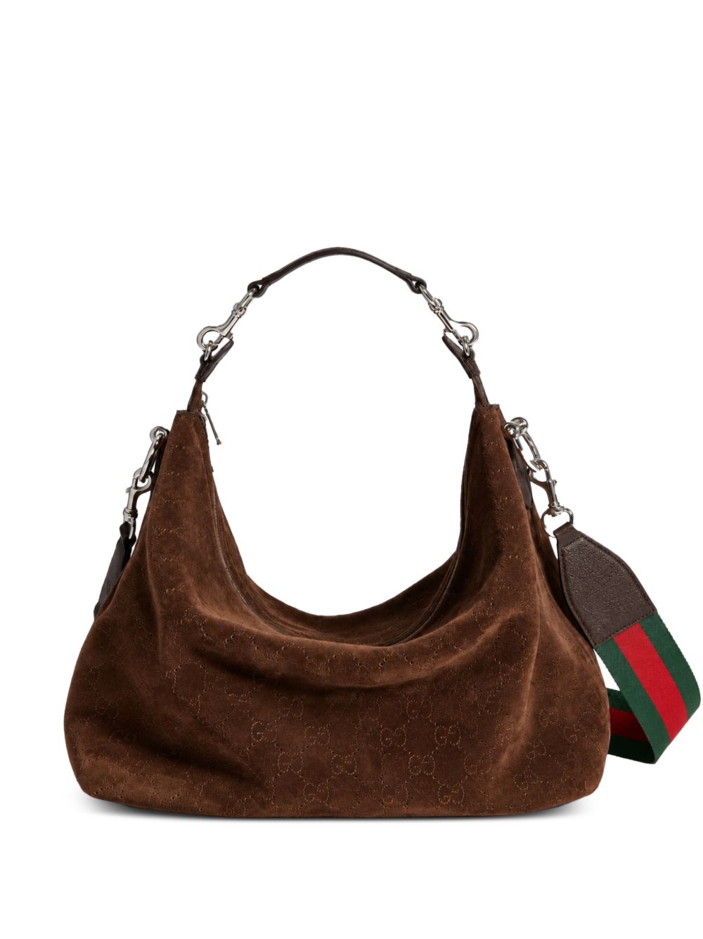BRERA SUEDE LEATHER SHOULDER BAG