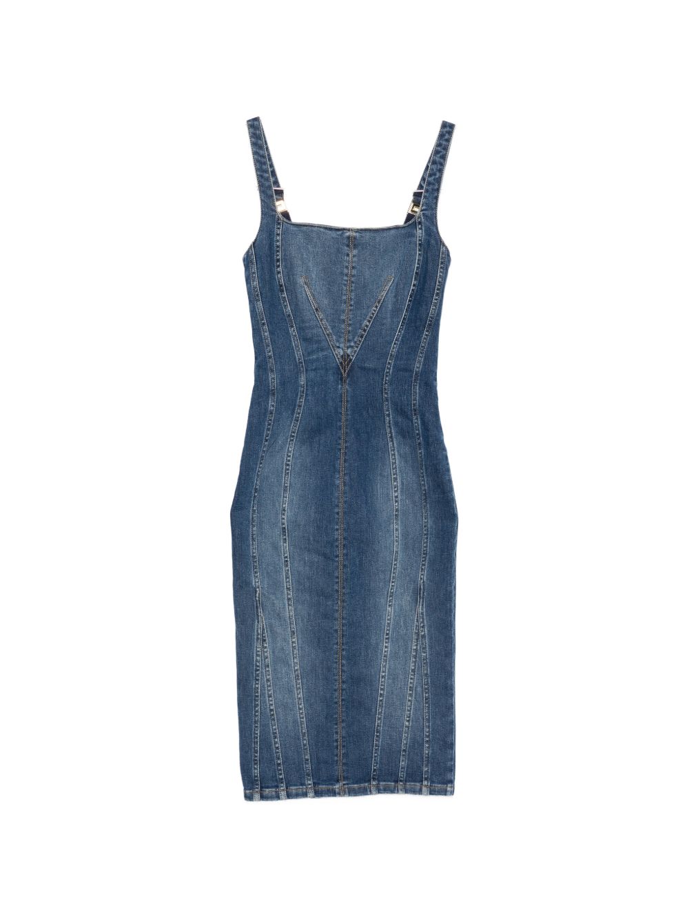 DENIM COTTON DRESS
