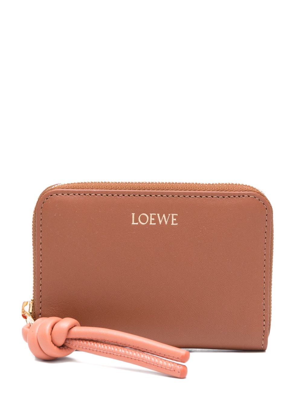 KNOT LEATHER COIN PURSE