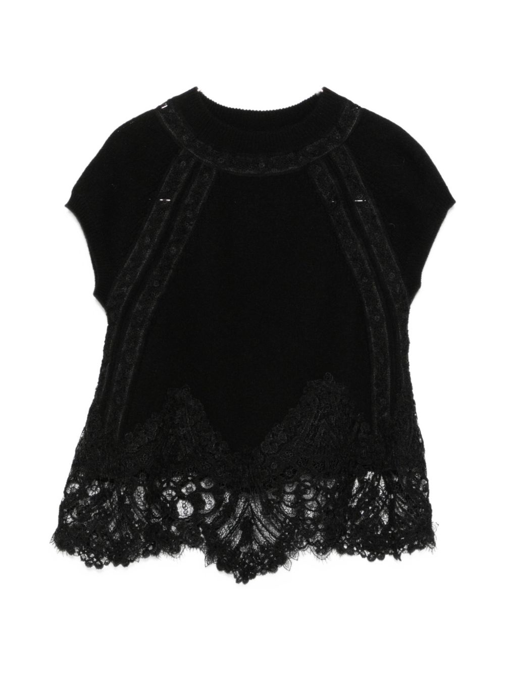CASHMERE LACE TOP