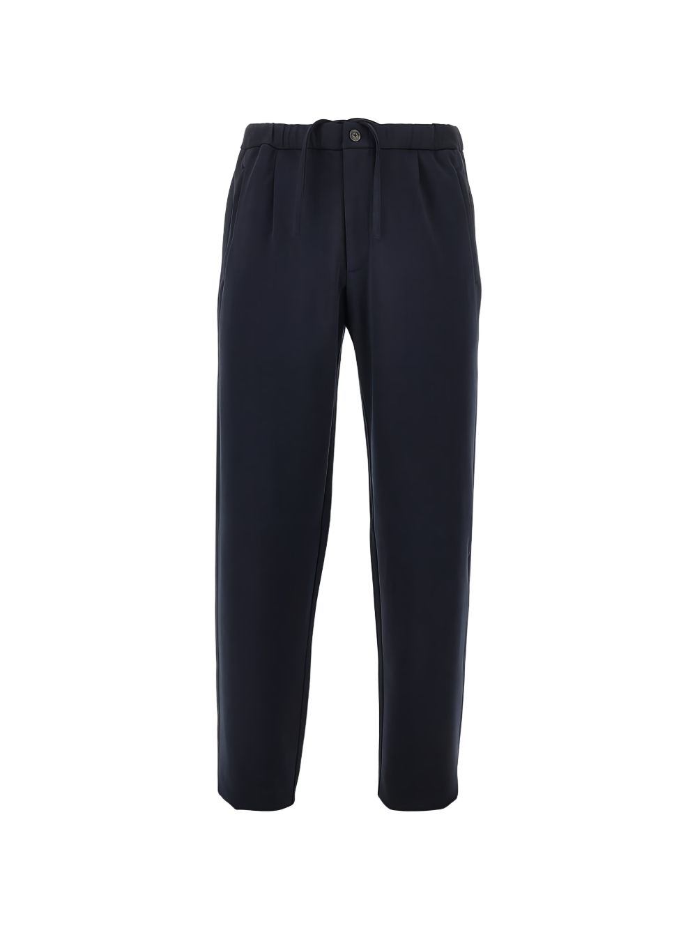 COTTON BLEND TROUSERS