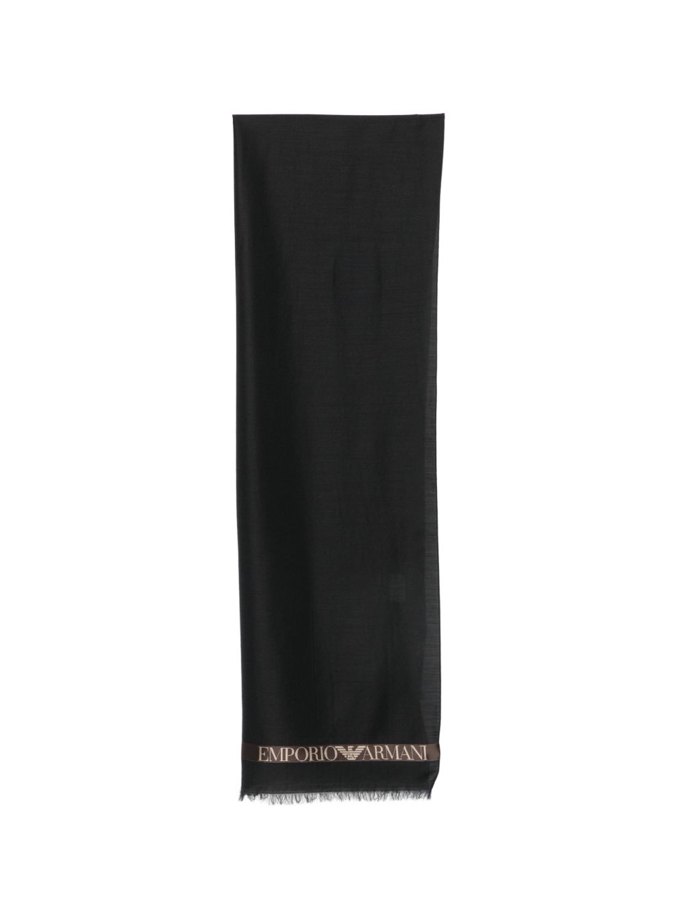 LOGO WOOL BLEND SCARF