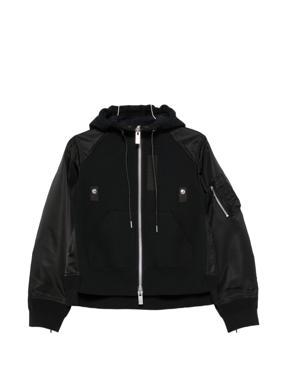 COTTON BLEND HOODIE