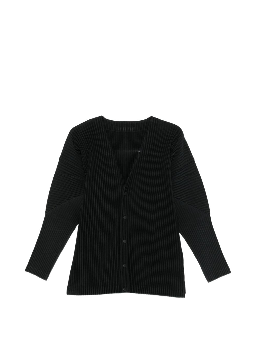 HOMME PLISSE' ISSEY MIYAKE · PLEATED CARDIGAN