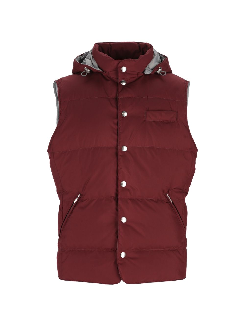 HOODED DOWN VEST