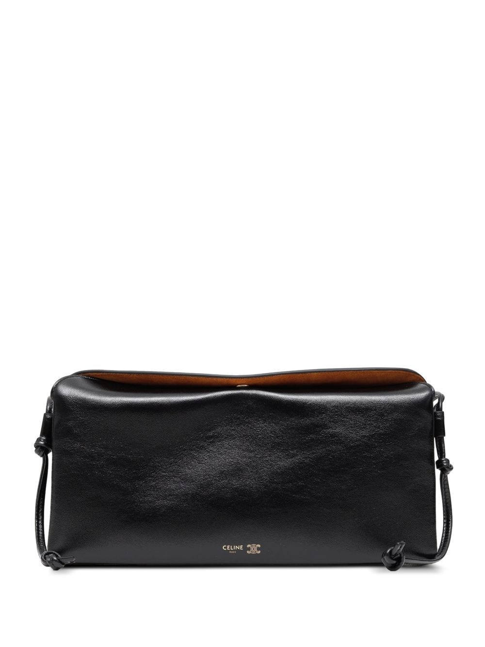 TRIO EAST WEST LEATHER MINI BAG
