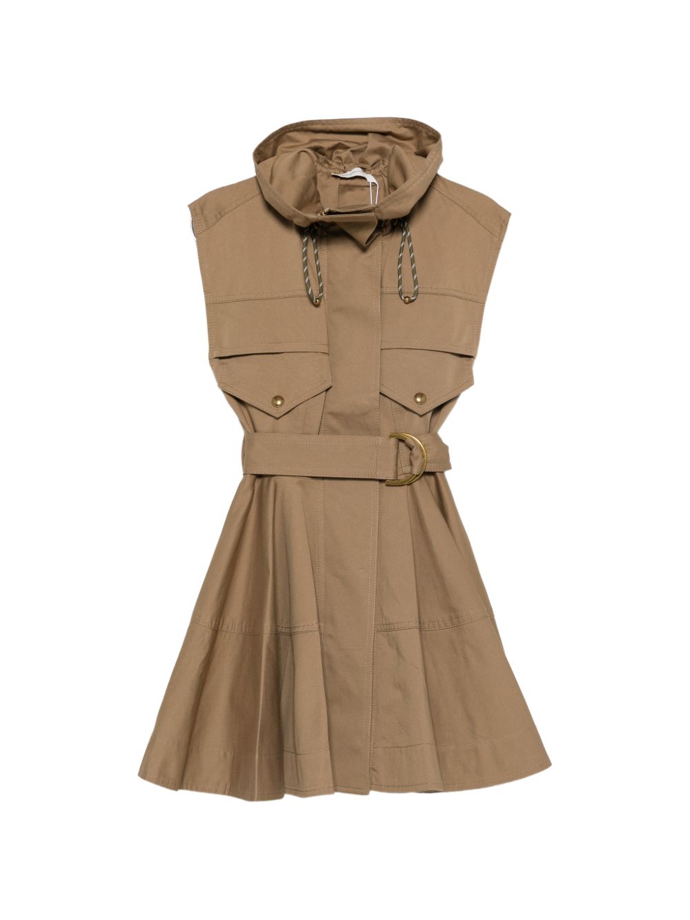 ZIMMERMANN · CLASH COTTON MINI DRESS