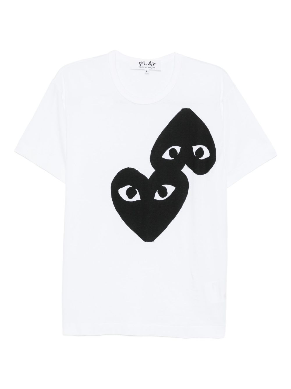 BLACK HEART COTTON T-SHIRT
