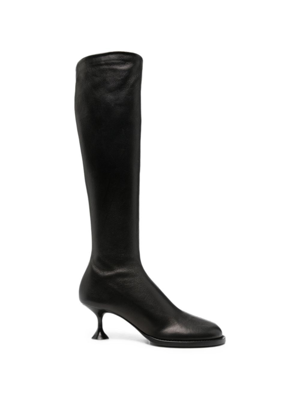 LEATHER HEEL BOOTS