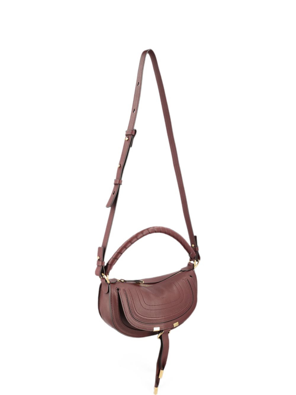 MARCIE MINI LEATHER SHOULDER BAG