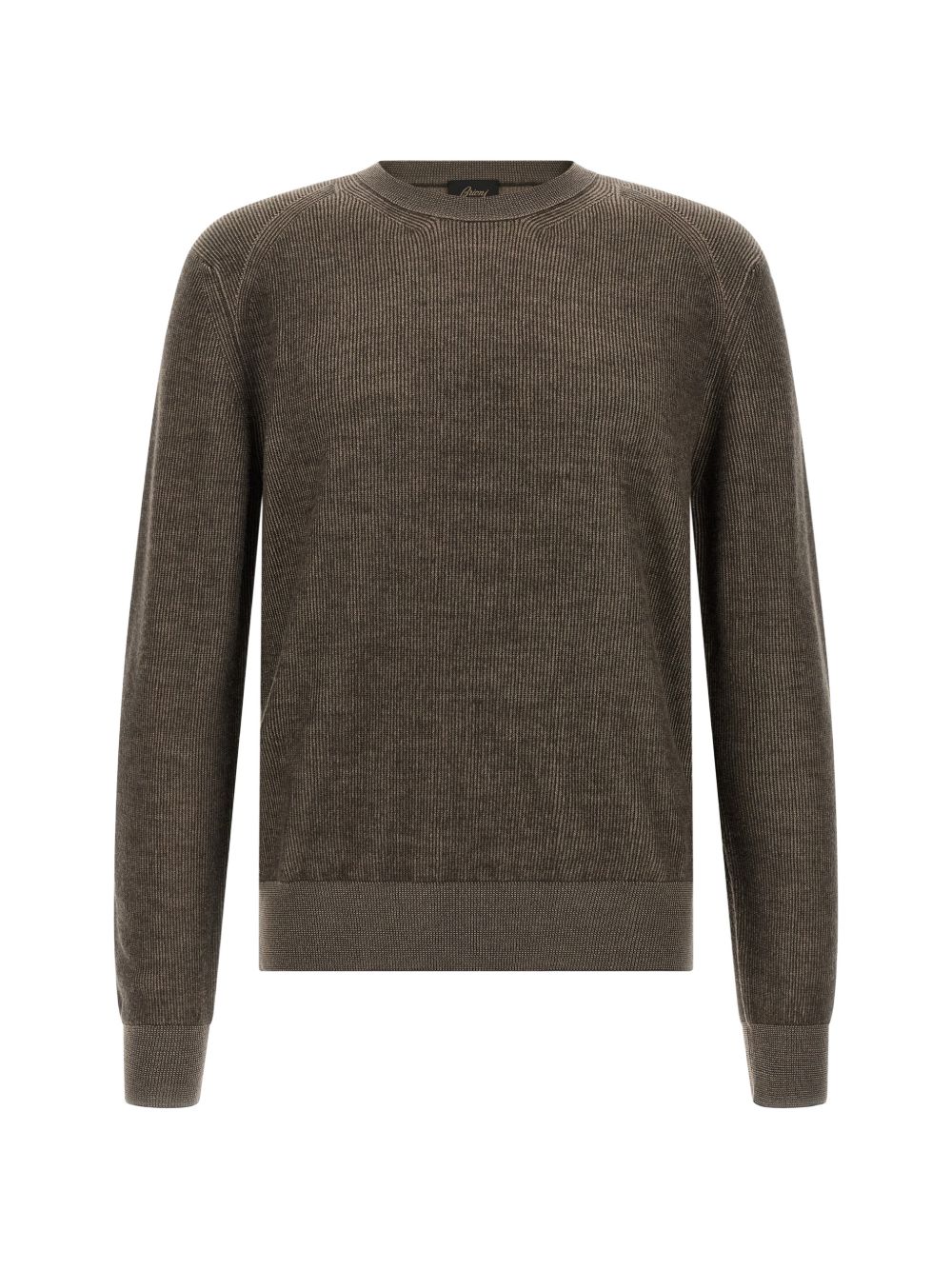 CASHMERE AND WOOL CREWNECK SWEATER