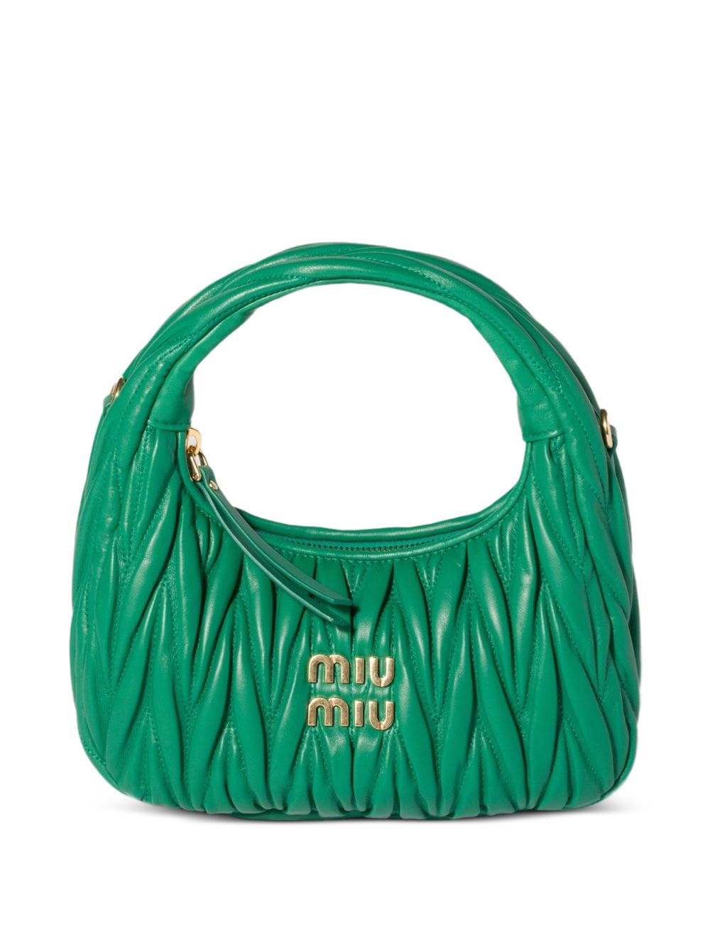 WANDER SMALL LEATHER HOBO BAG