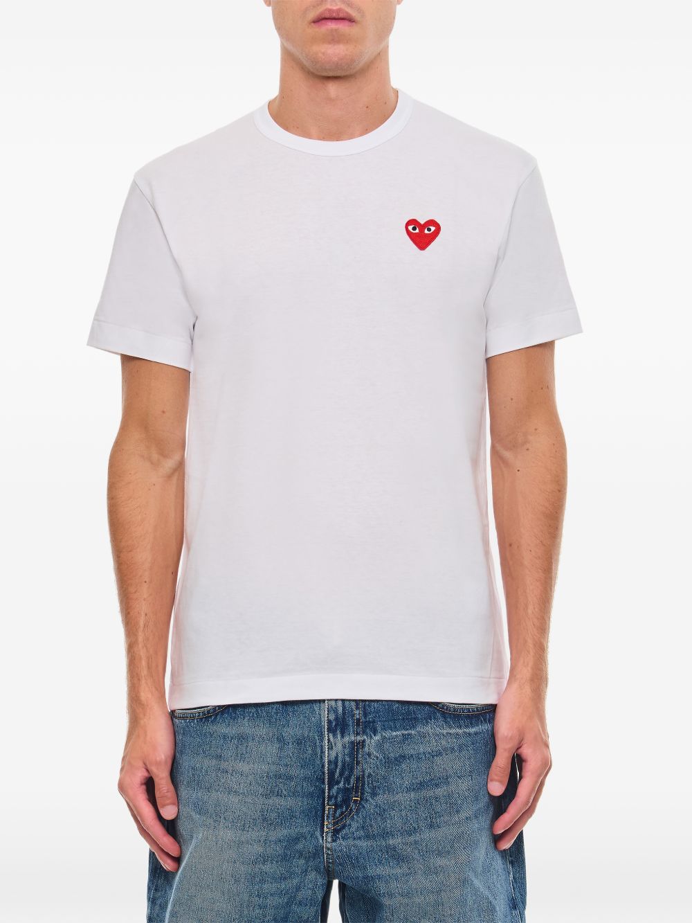 RED HEART COTTON T-SHIRT
