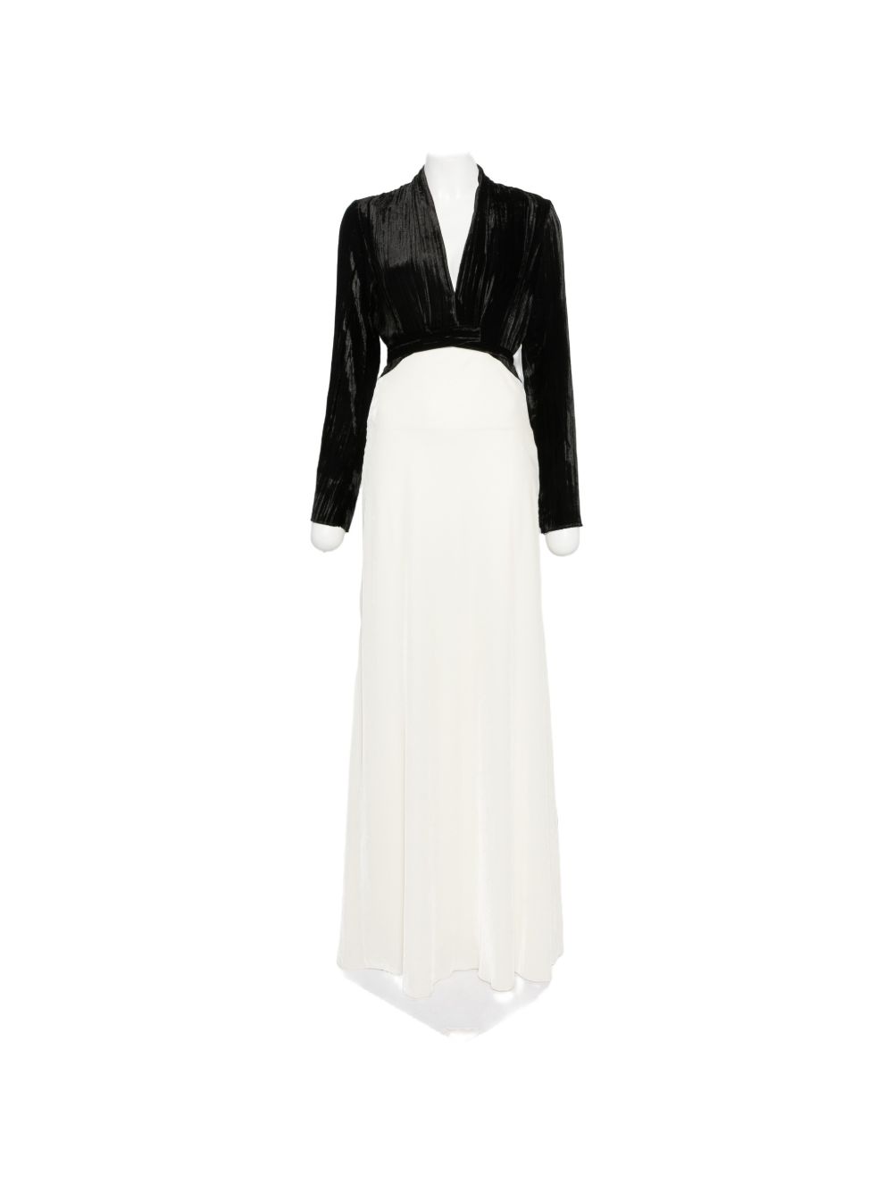 VELVET LONG DRESS