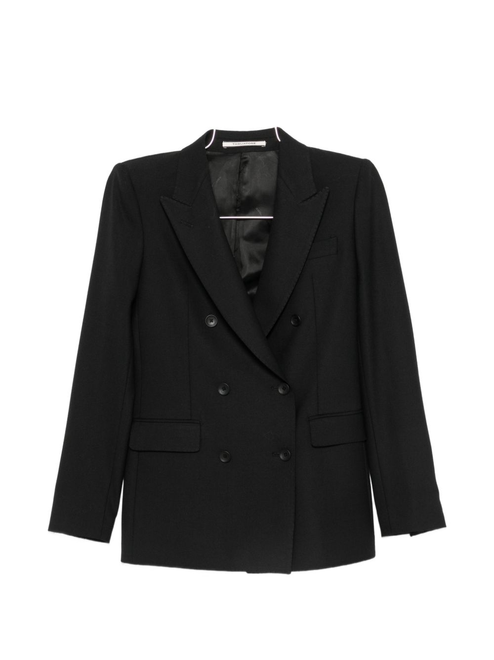 DOUBLE-BREASTED WOOL BLEND SUIT