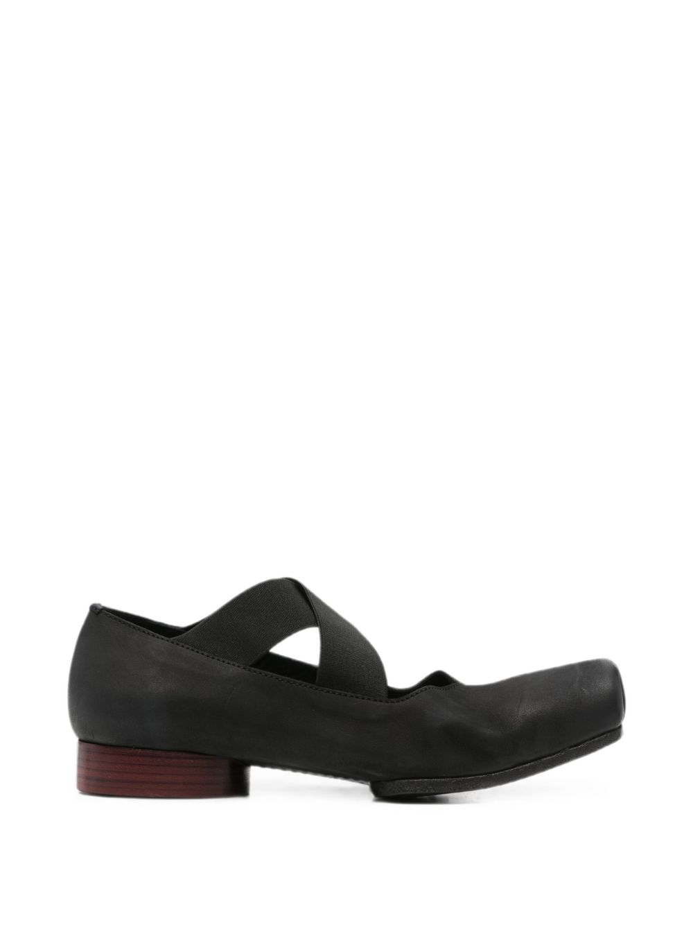 LEATHER BALLET FLATS
