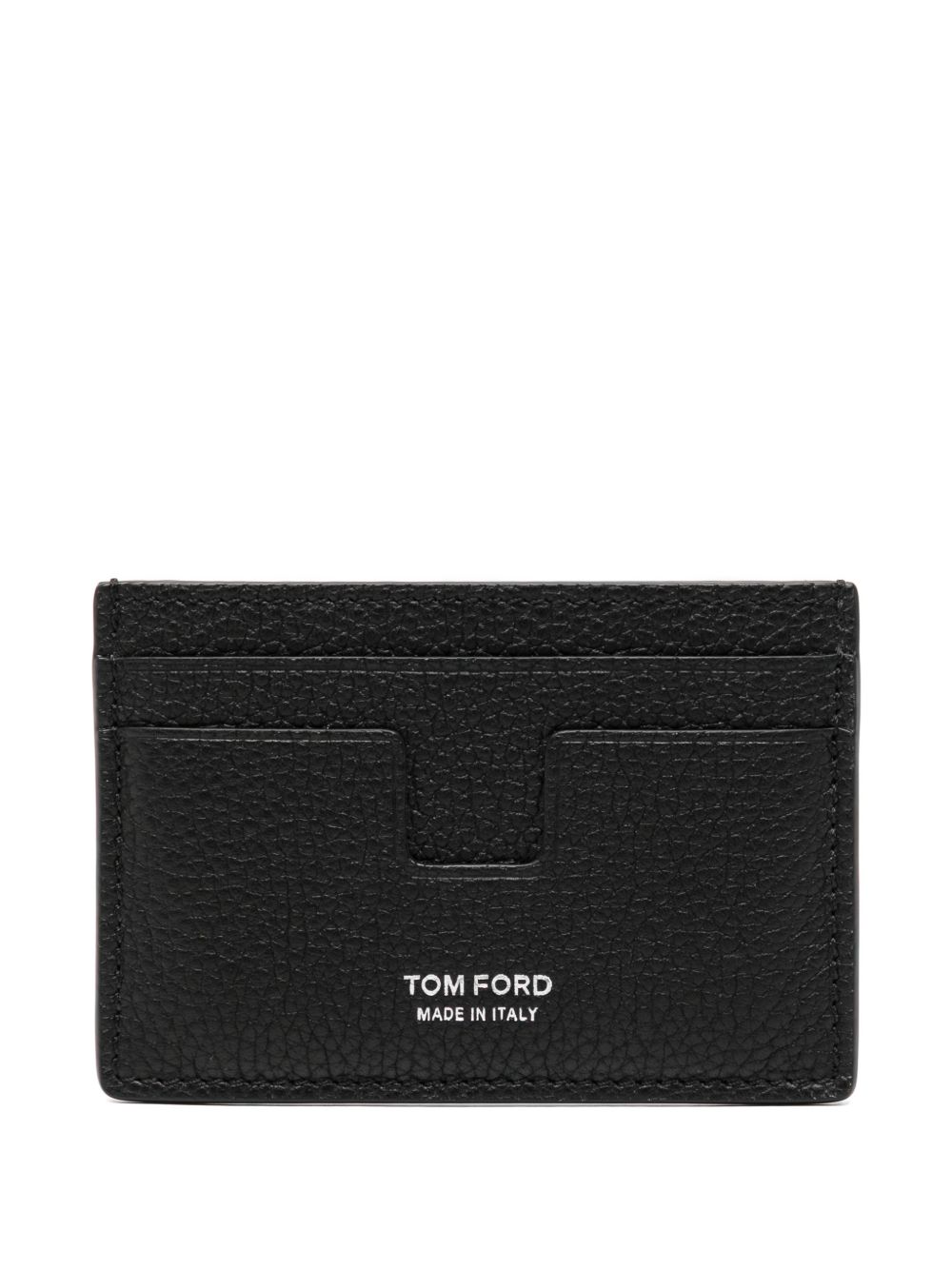 T-LINE LEATHER CARD CASE