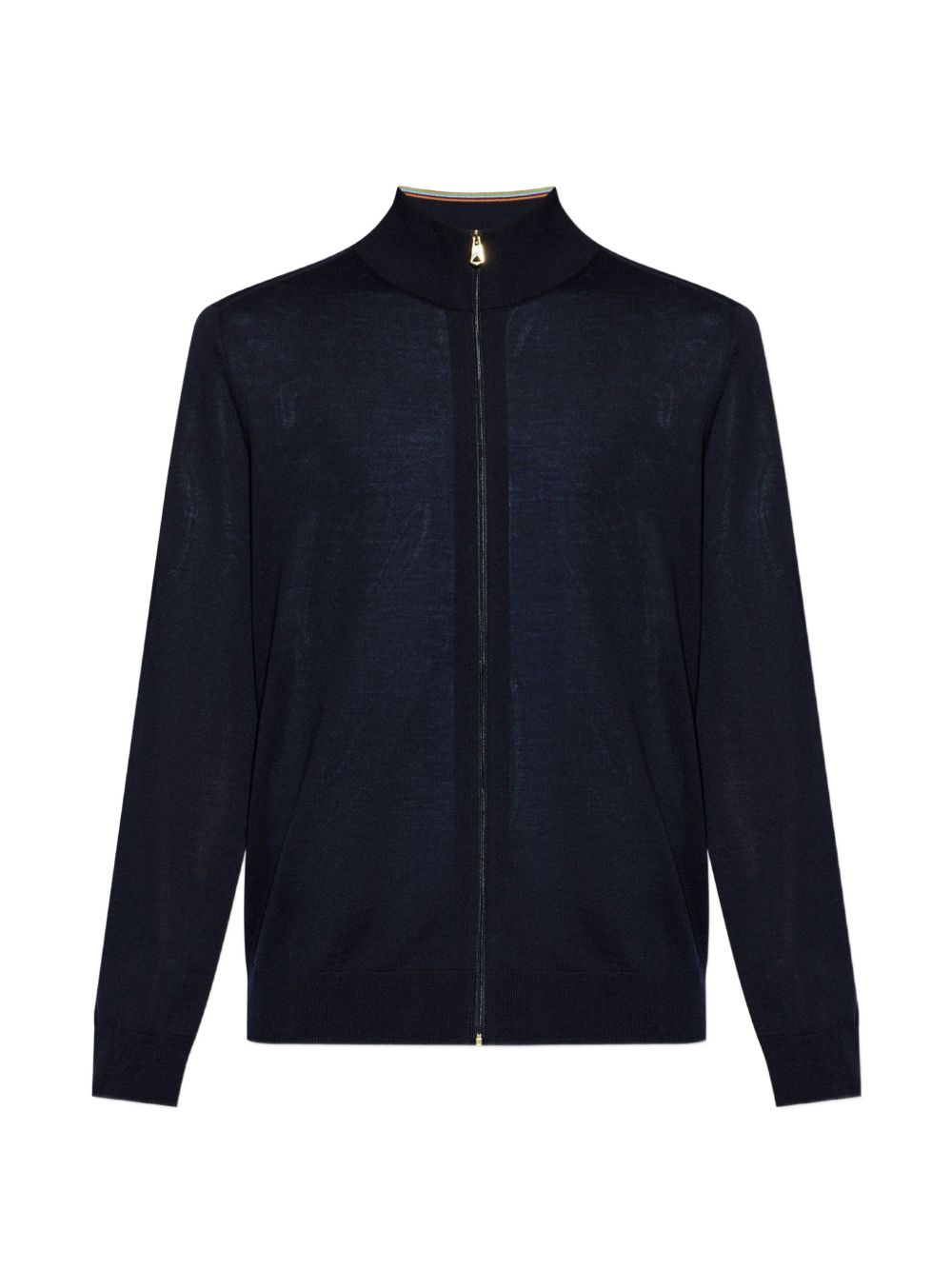 WOOL ZIPPED CARDIGAN