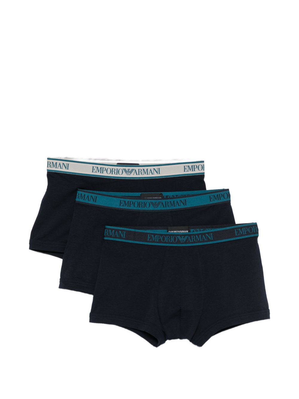 EMPORIO ARMANI · LOGO TRUNK BRIEFS - 3PACK