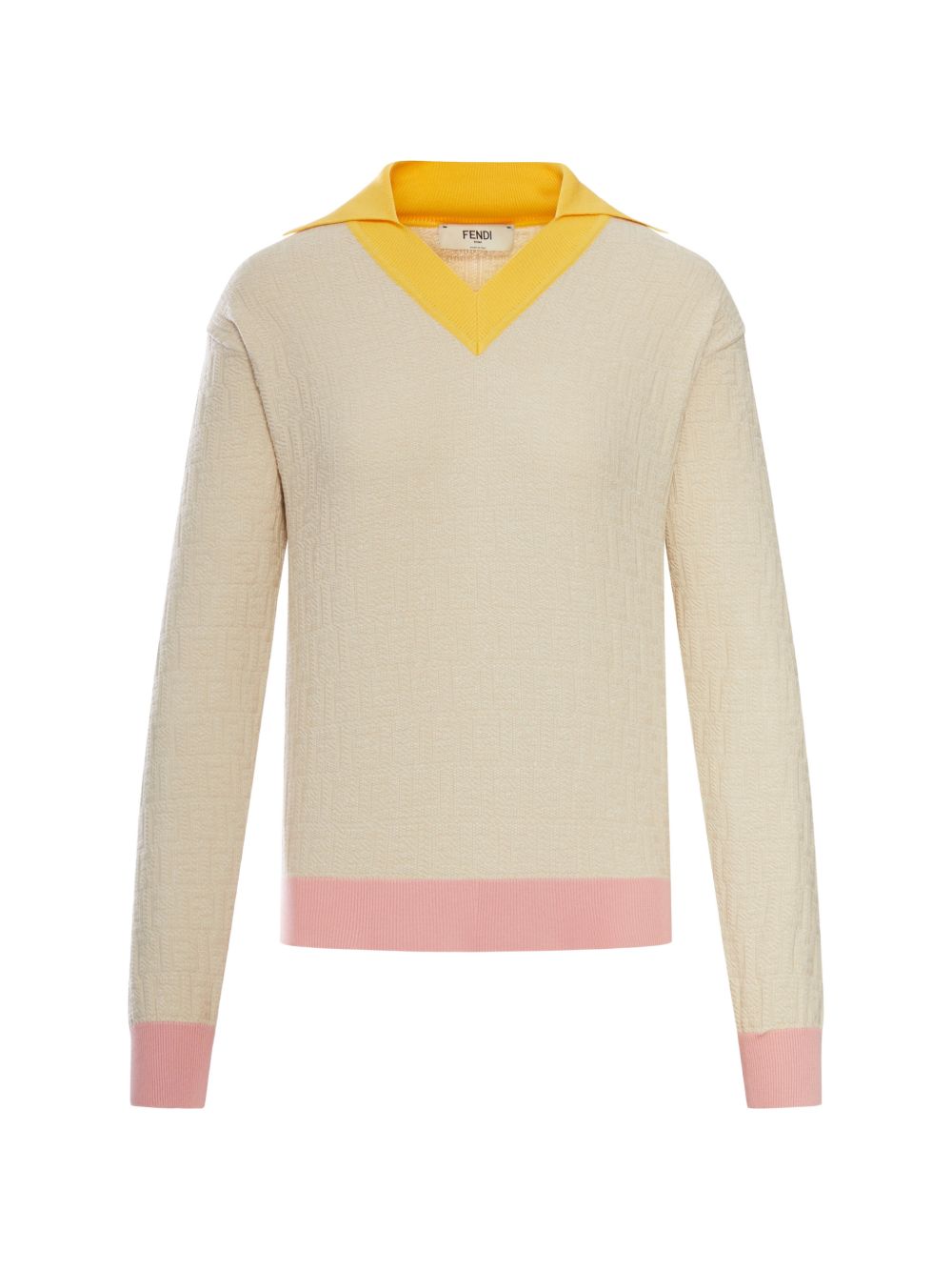 COTTON AND SILK BLEND SWEATER