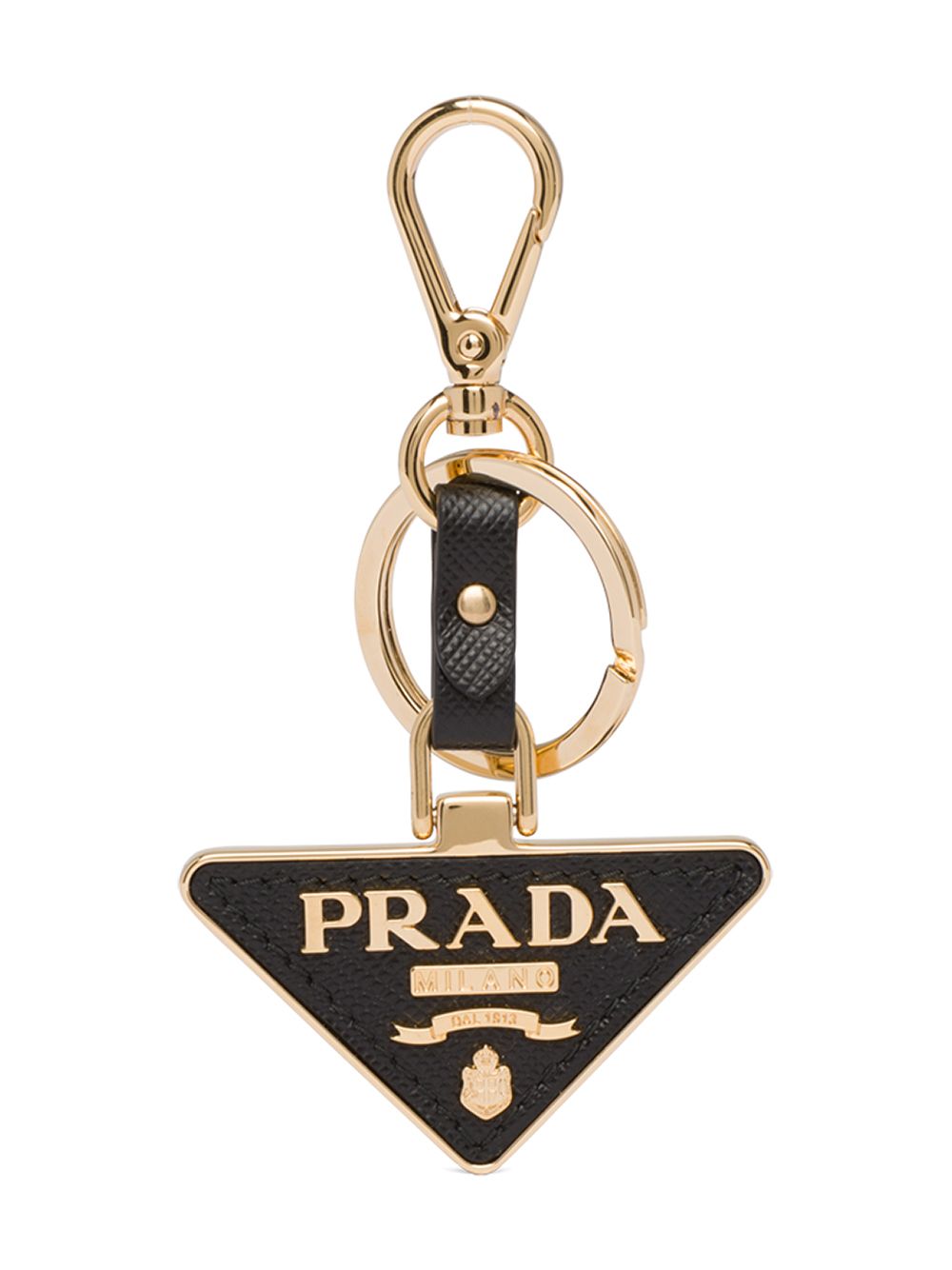 SAFFIANO KEYRING