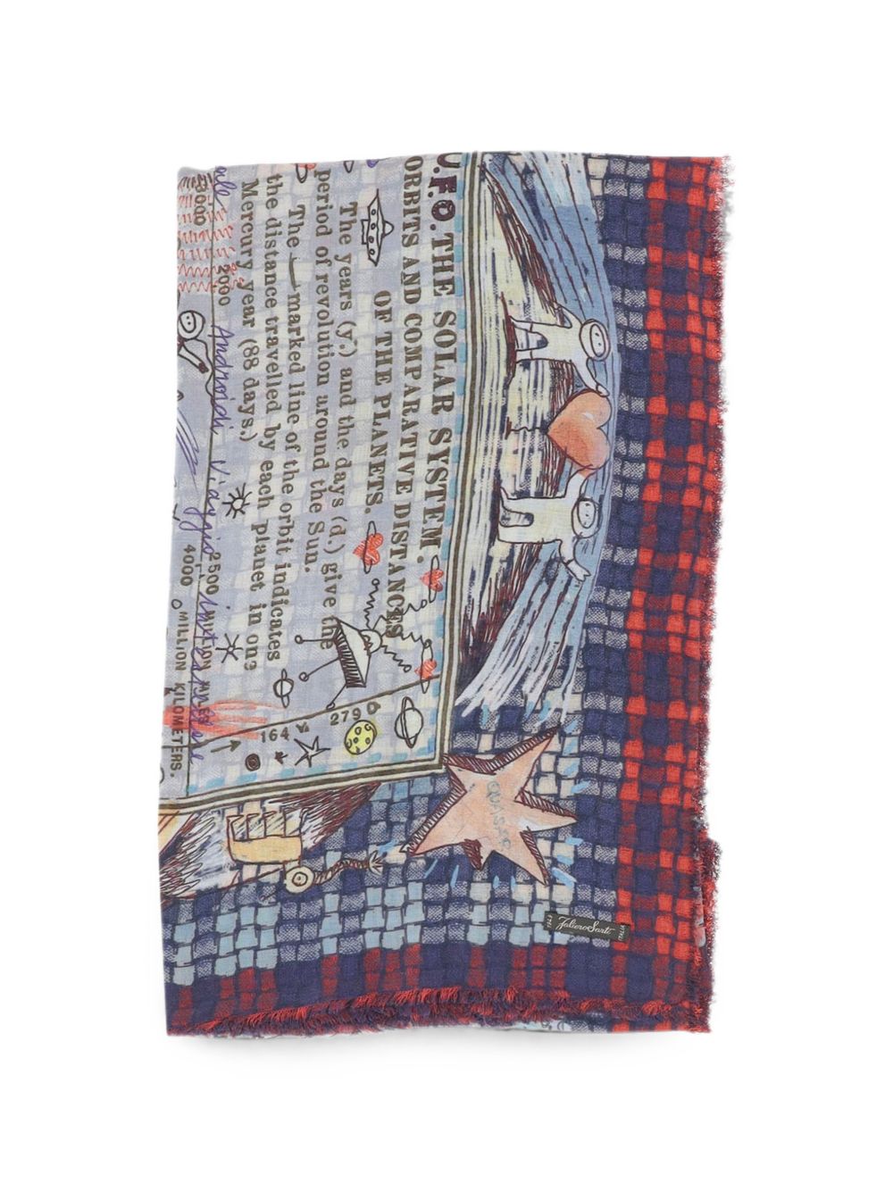 CARTA CELESTE PRINT STOLE