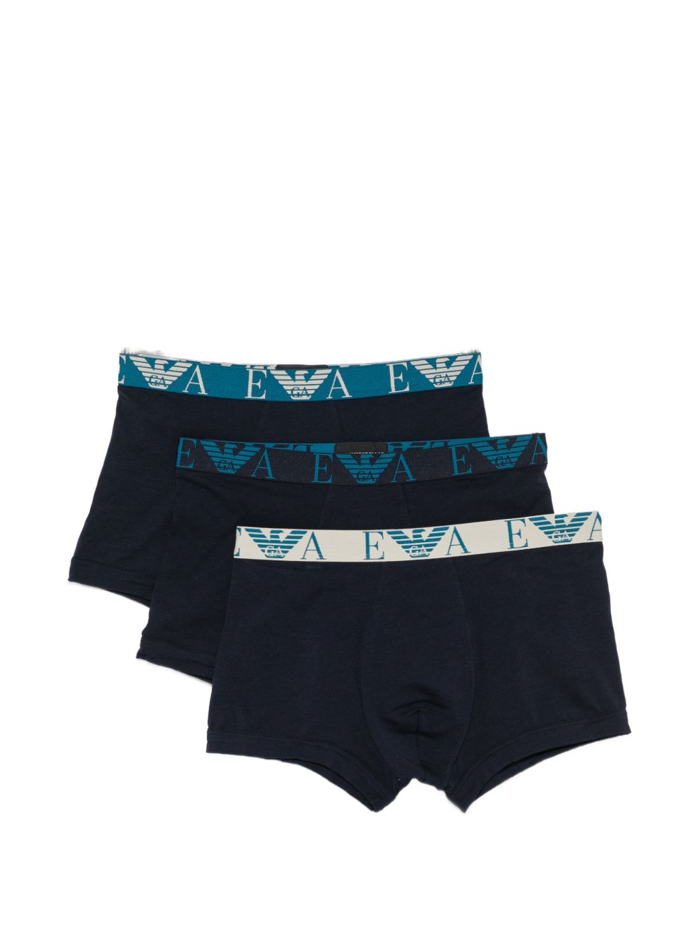 EMPORIO ARMANI · LOGO TRUNK BRIEFS - 3PACK