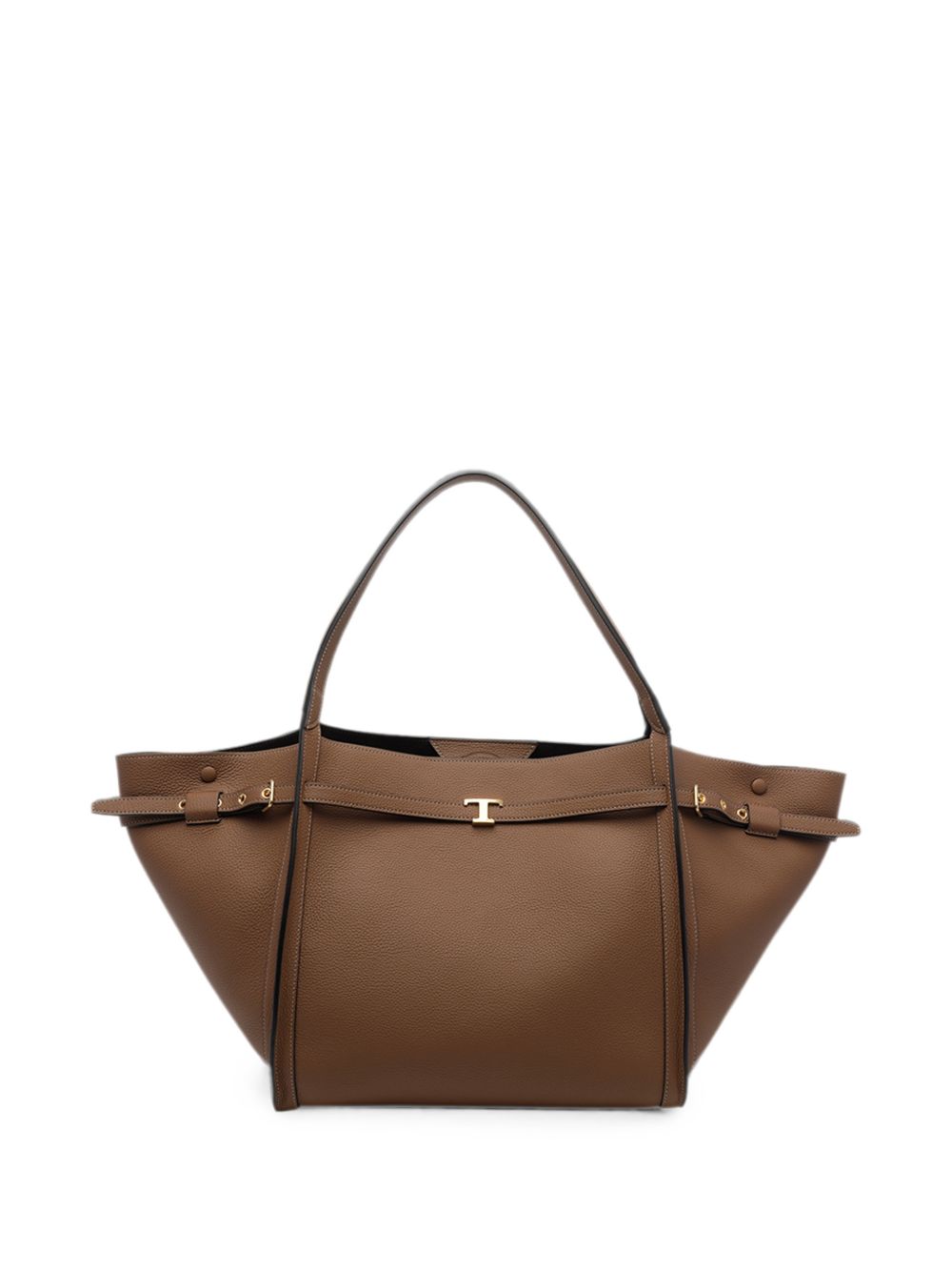 T TIMELESS MEDIUM LEATHER TOTE BAG