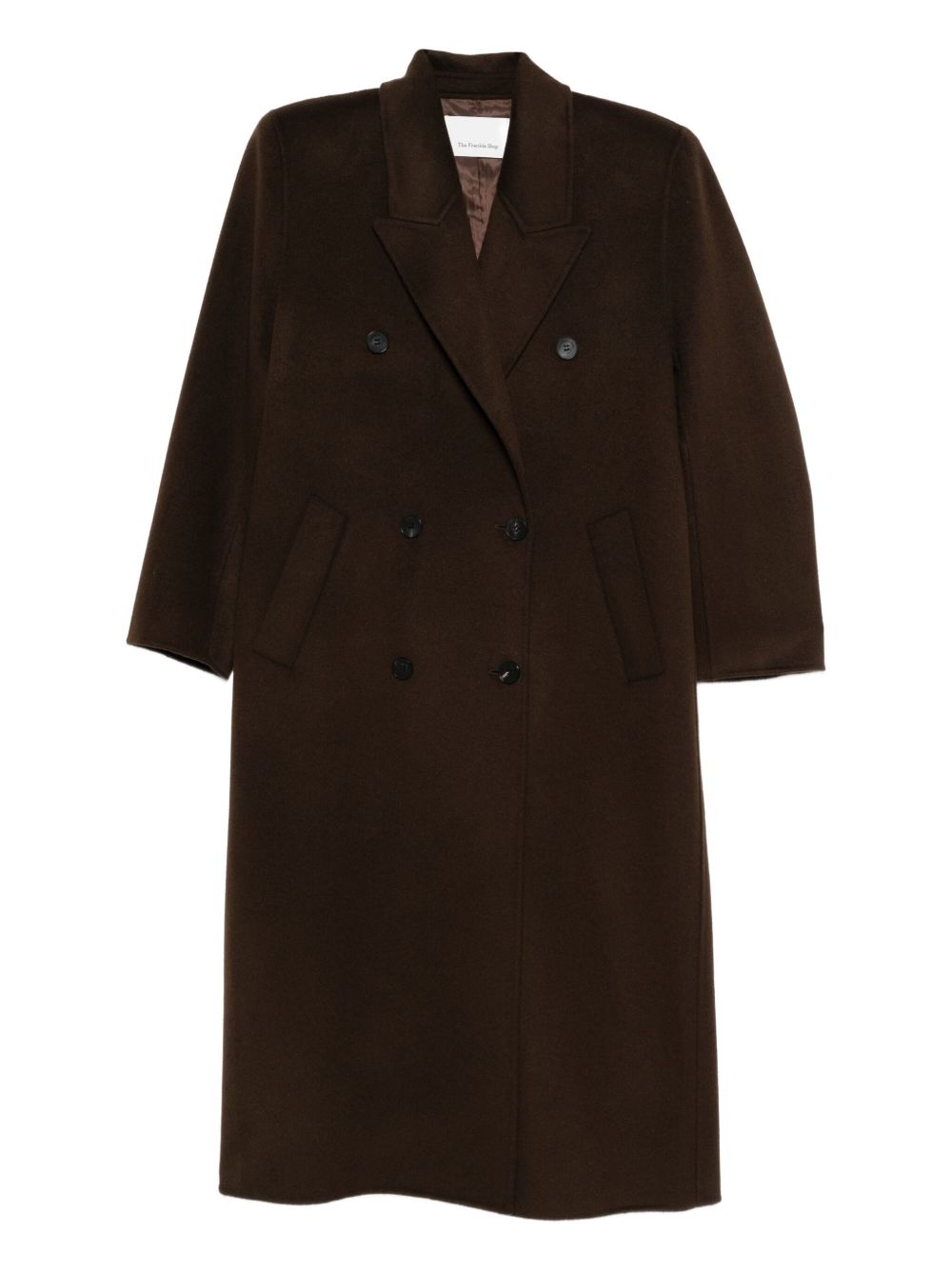GAIA WOOL DOUBLE-BREASTED COAT