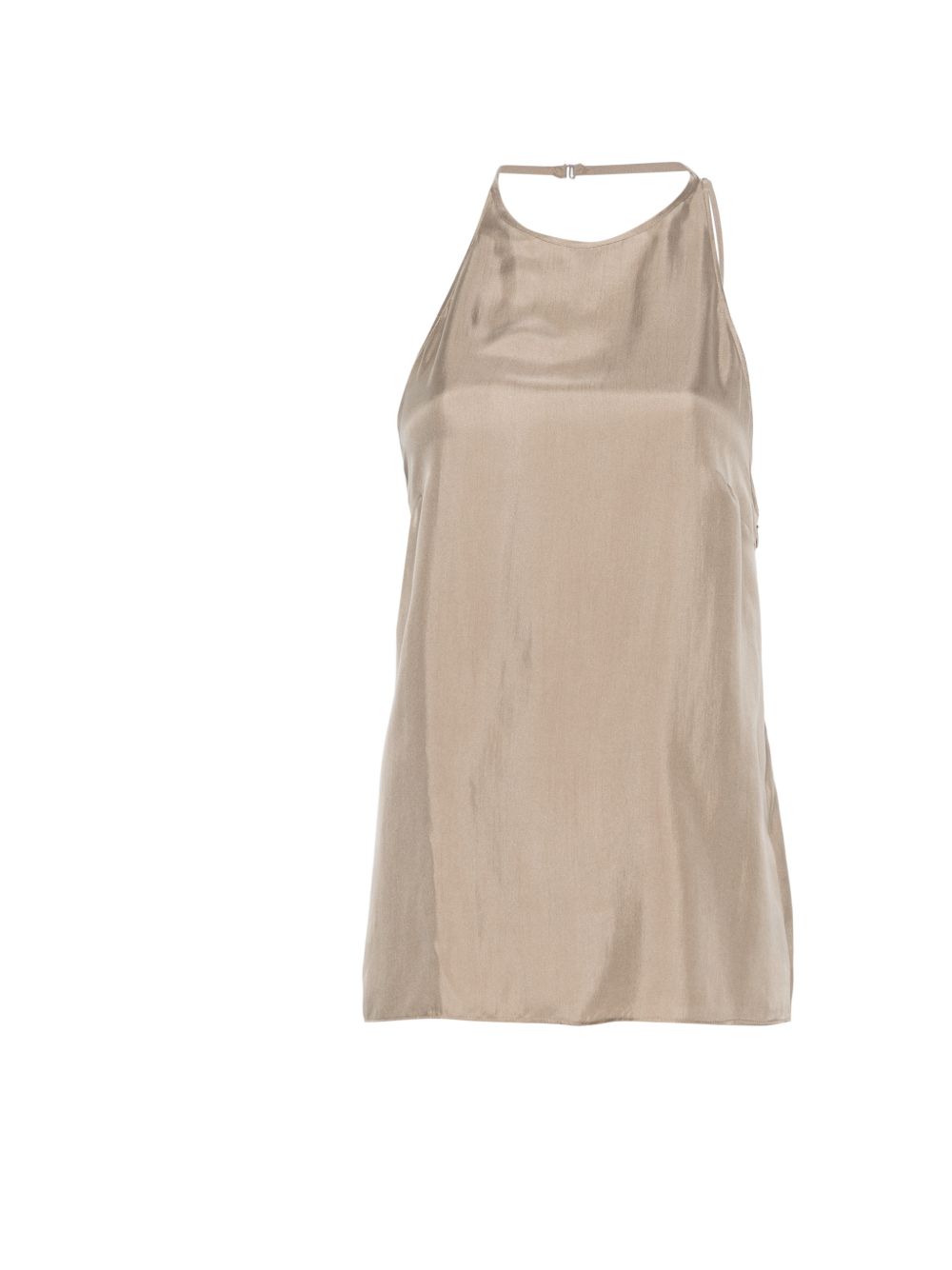 TWILL SILK TOP