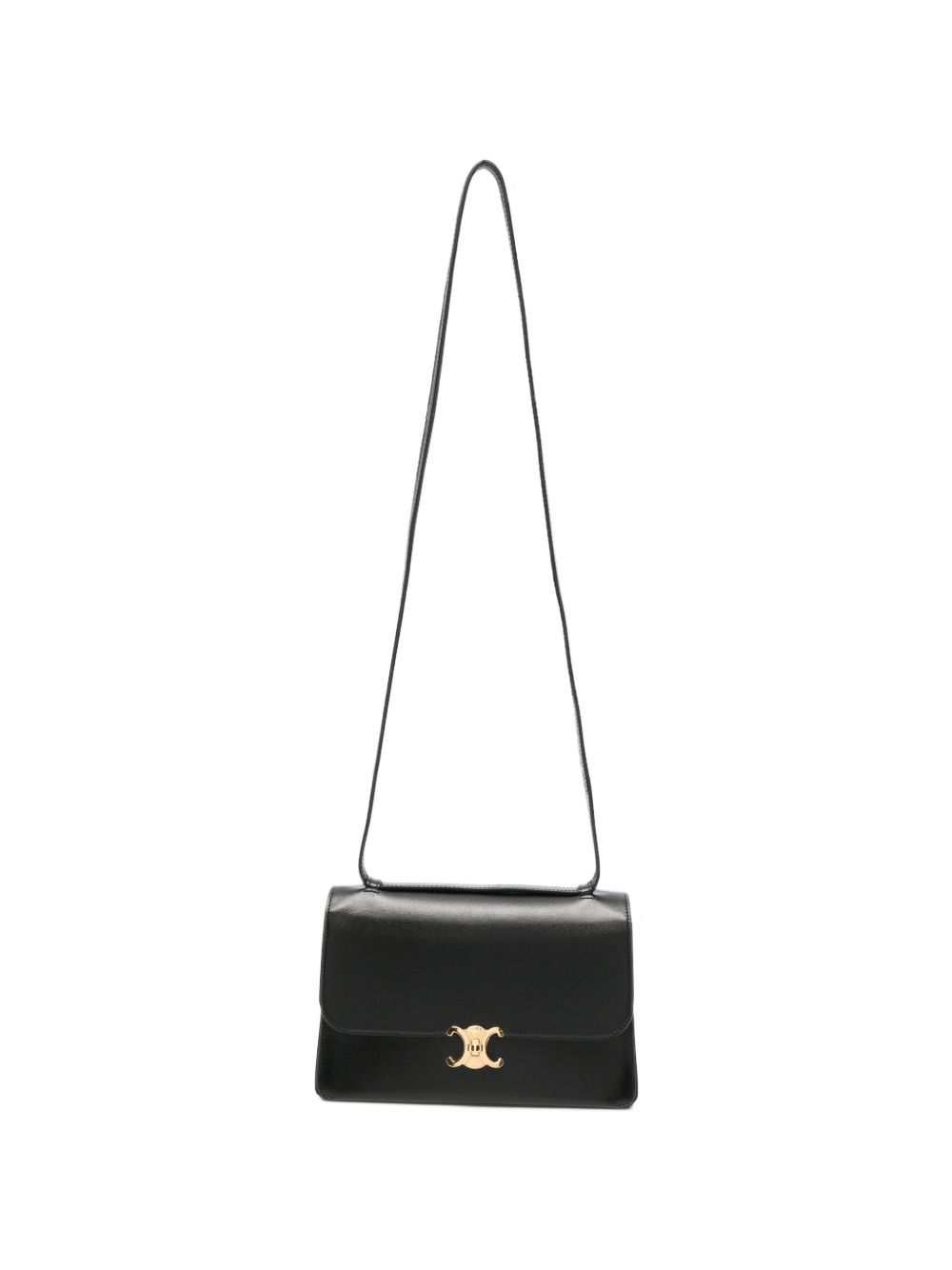 FOLD LEATHER SHOULDER BAG