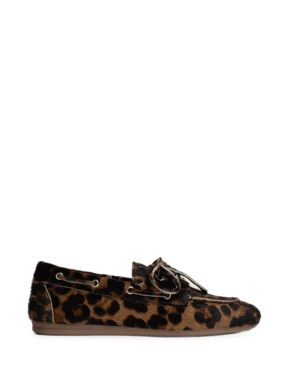 LEATHER BOAT LOAFERS