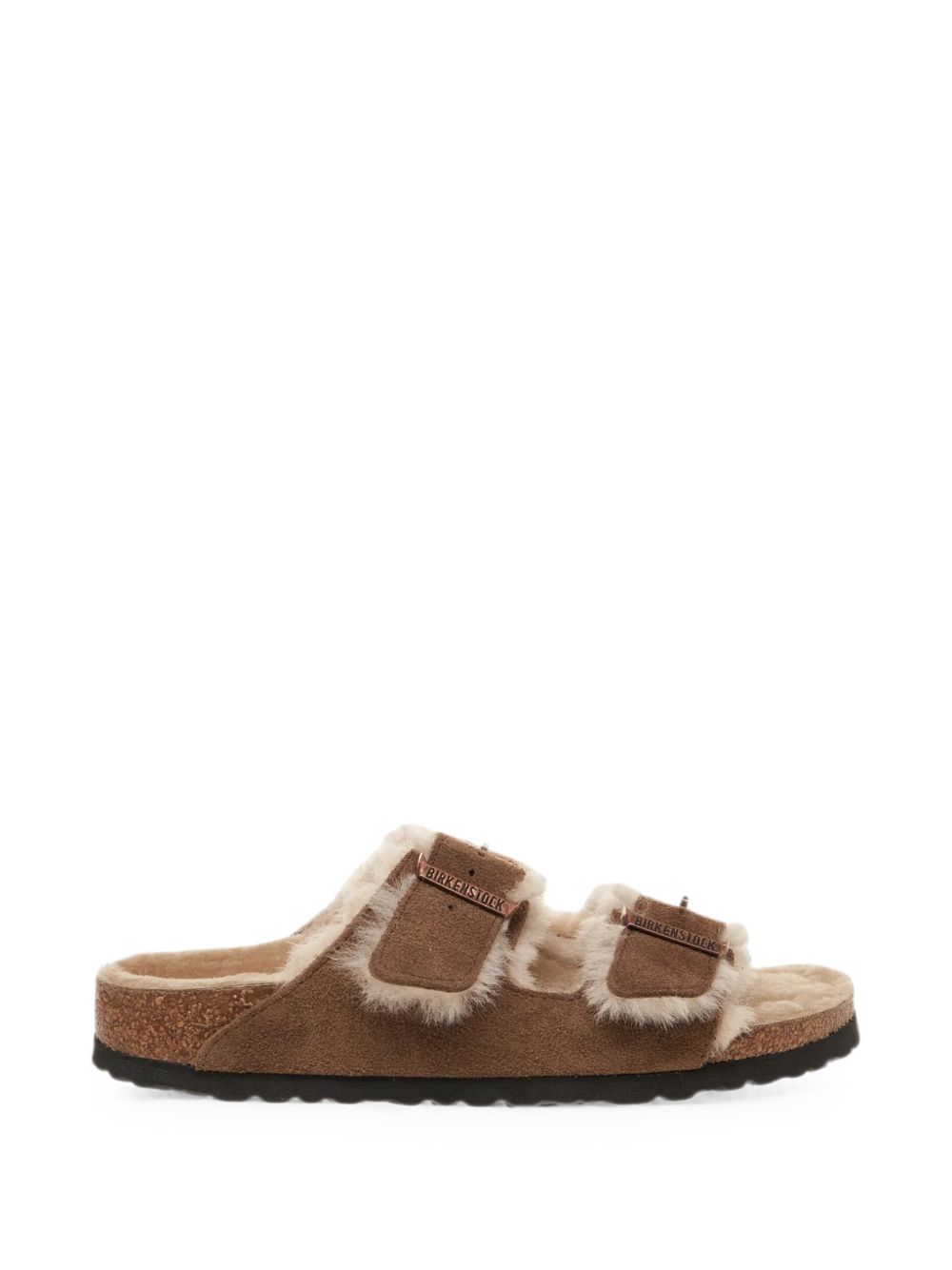 ARIZONA SHEARLING SANDALS