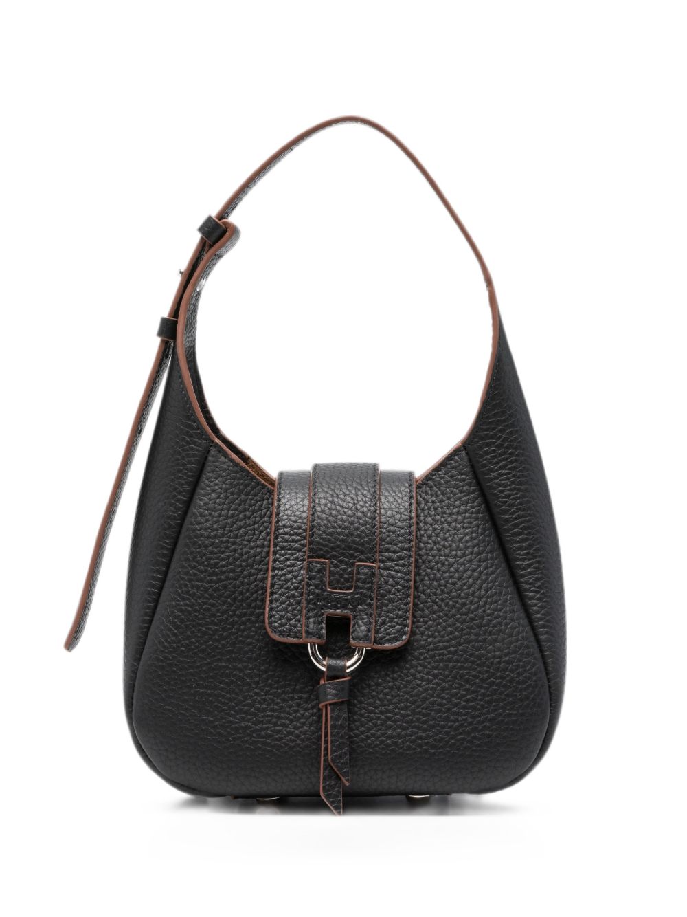 HOGAN TREND MINI LEATHER HOBO BAG