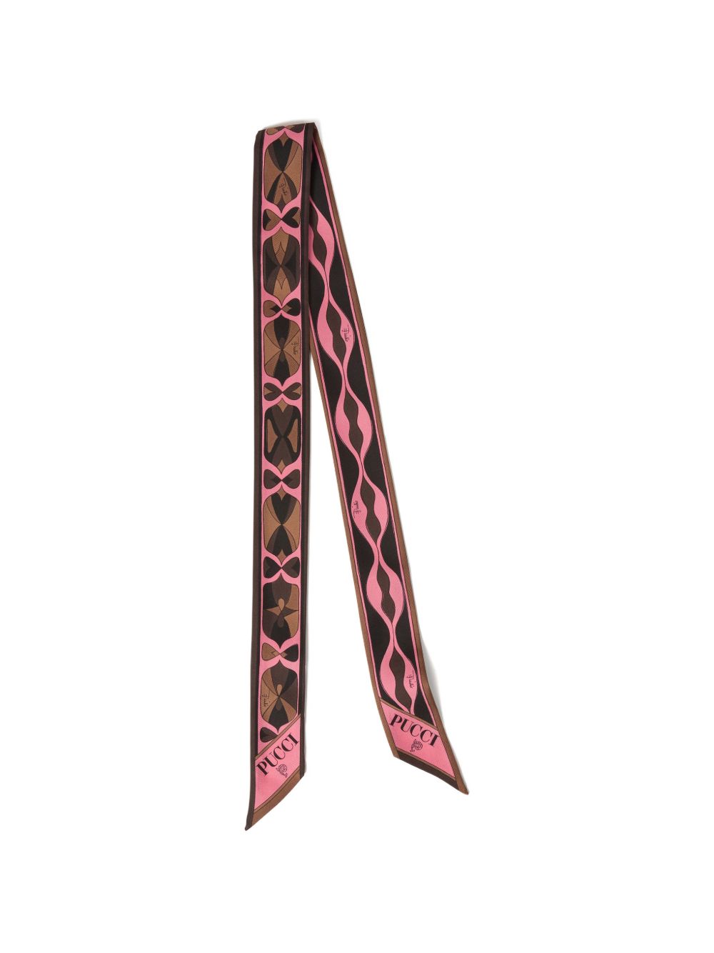 PRINTED SILK FOULARD