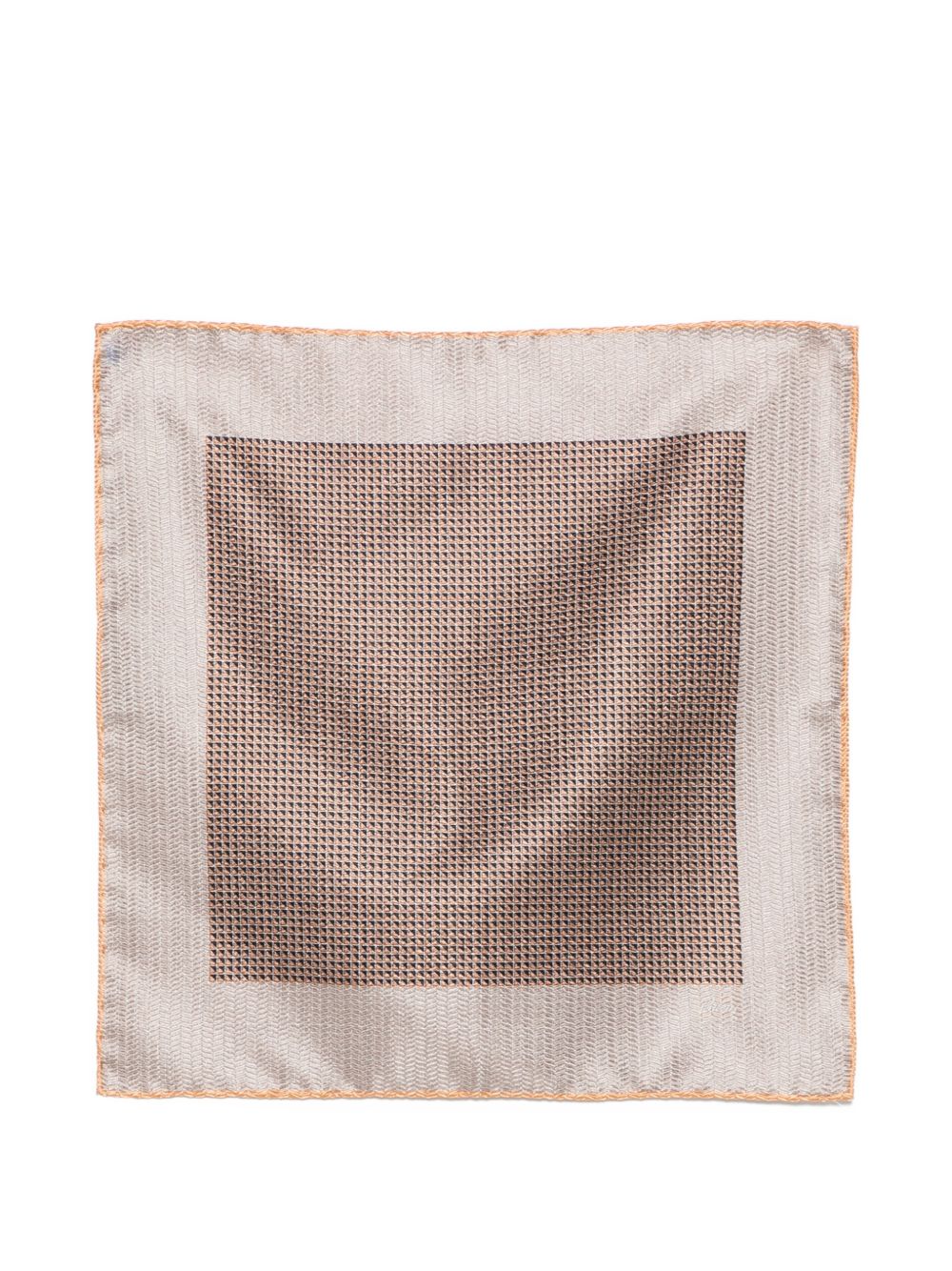 PRITNED SILK FOULARD