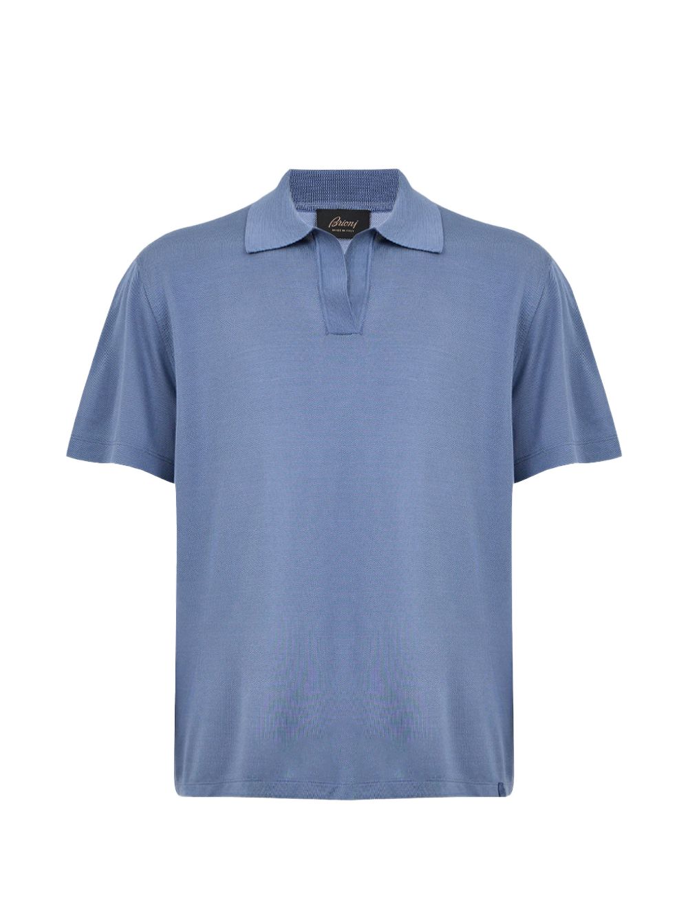 SILK POLO SHIRT