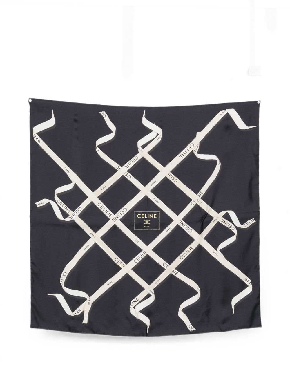PRINTED SILK FOULARD