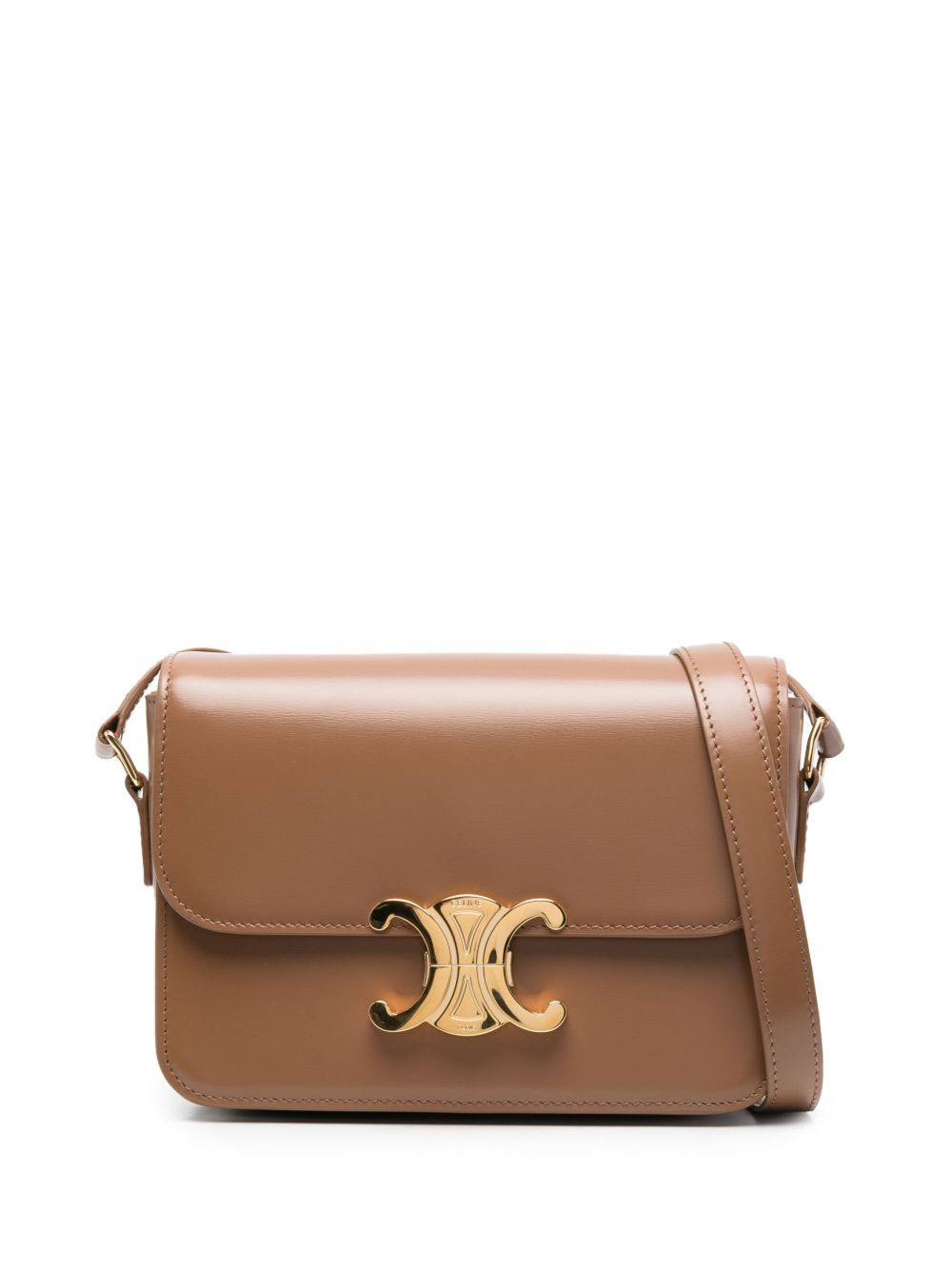 TRIOMPHE TEEN LEATHER SHOULDER BAG