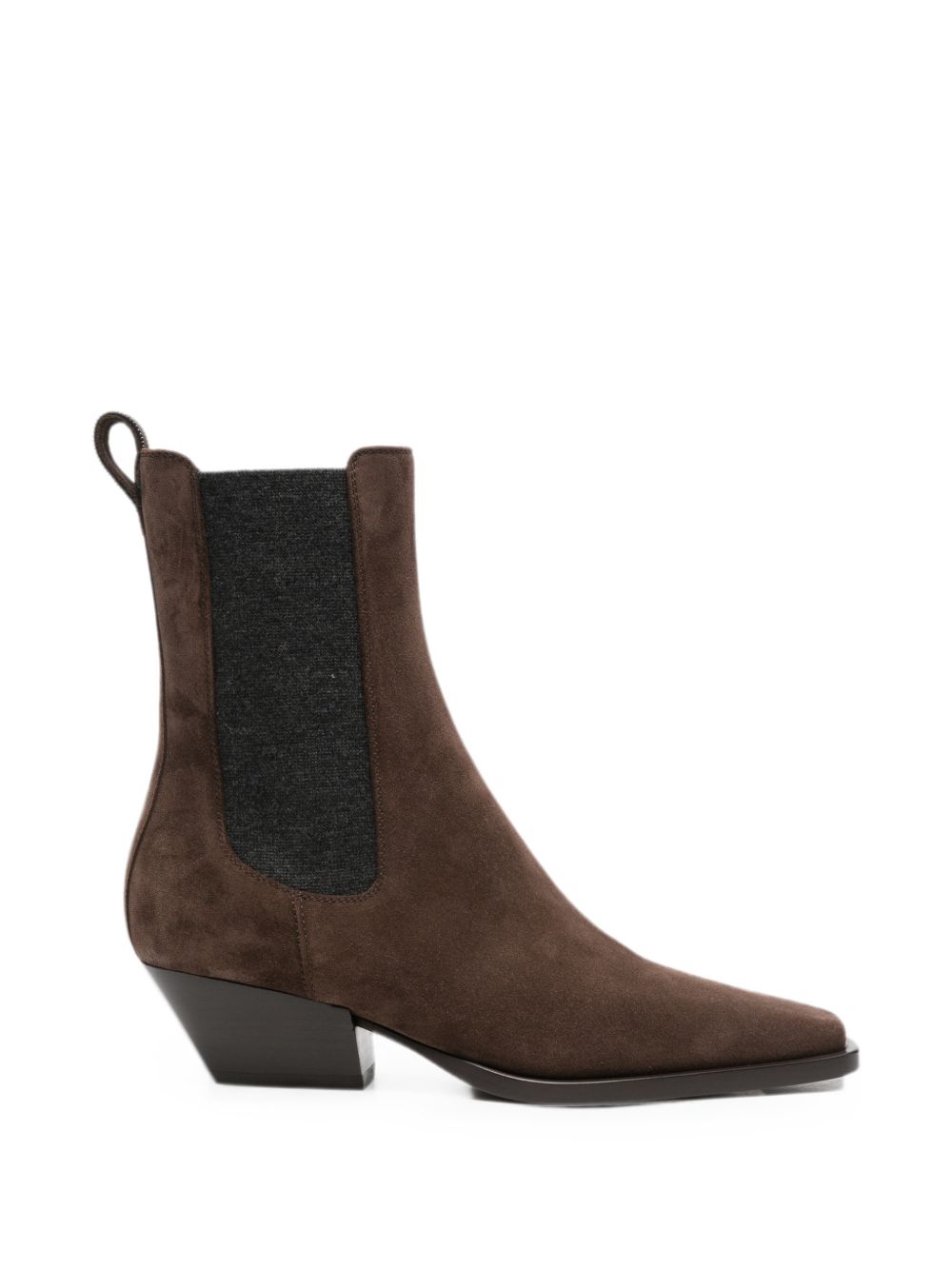 BRUNELLO CUCINELLI · SUEDE LEATHER BOOTS
