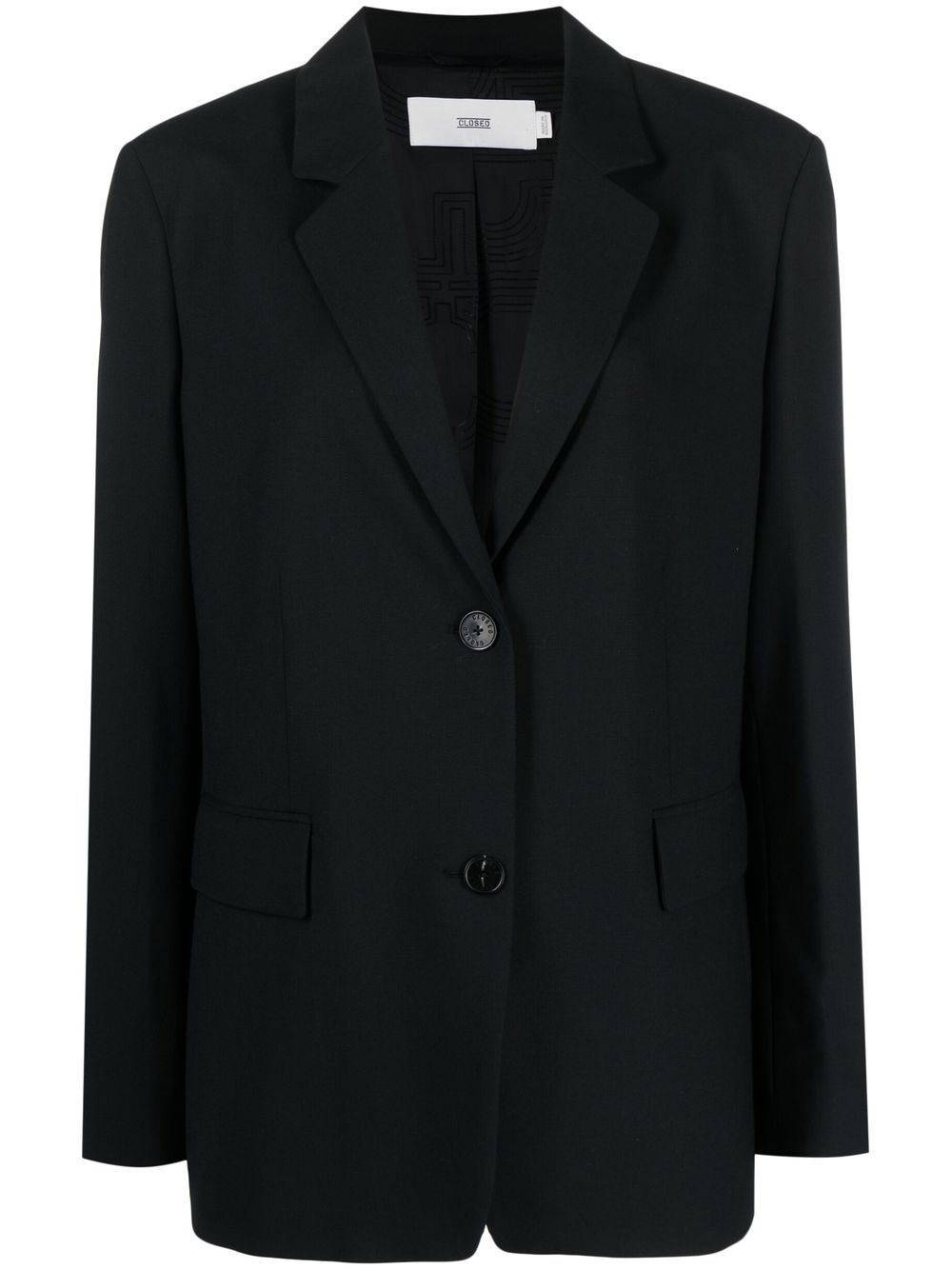 WOOL BLEND DOUBLE-BREASTED JACKET