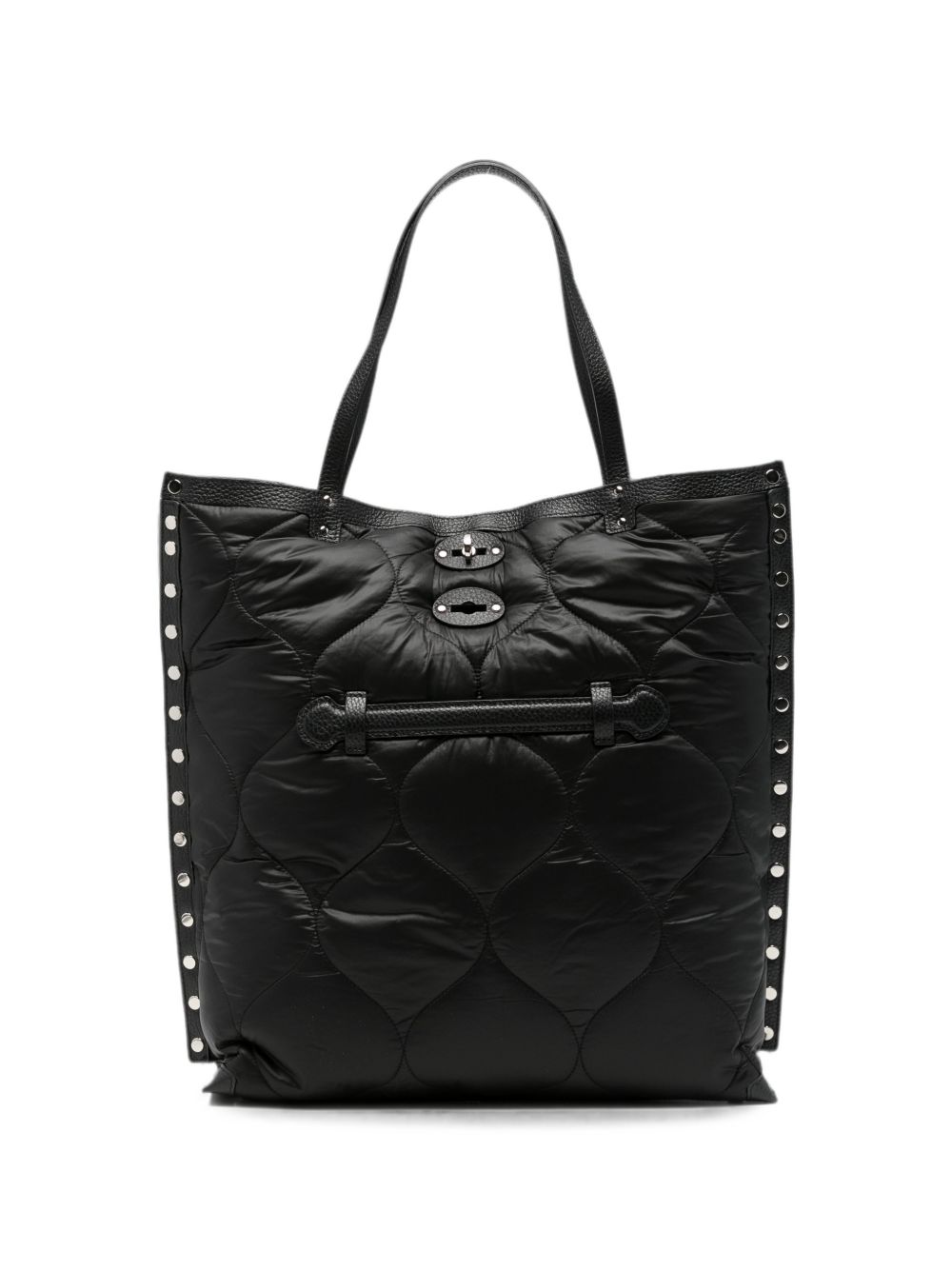 A'SPASSO LUNARIA MEDIUM LEATHER HANDBAG