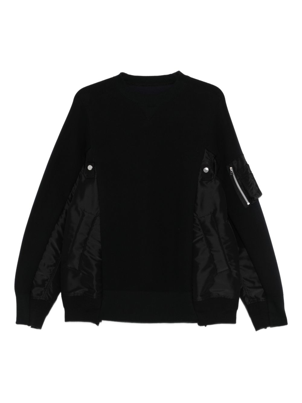 NYLON AND COTTON SWEATER