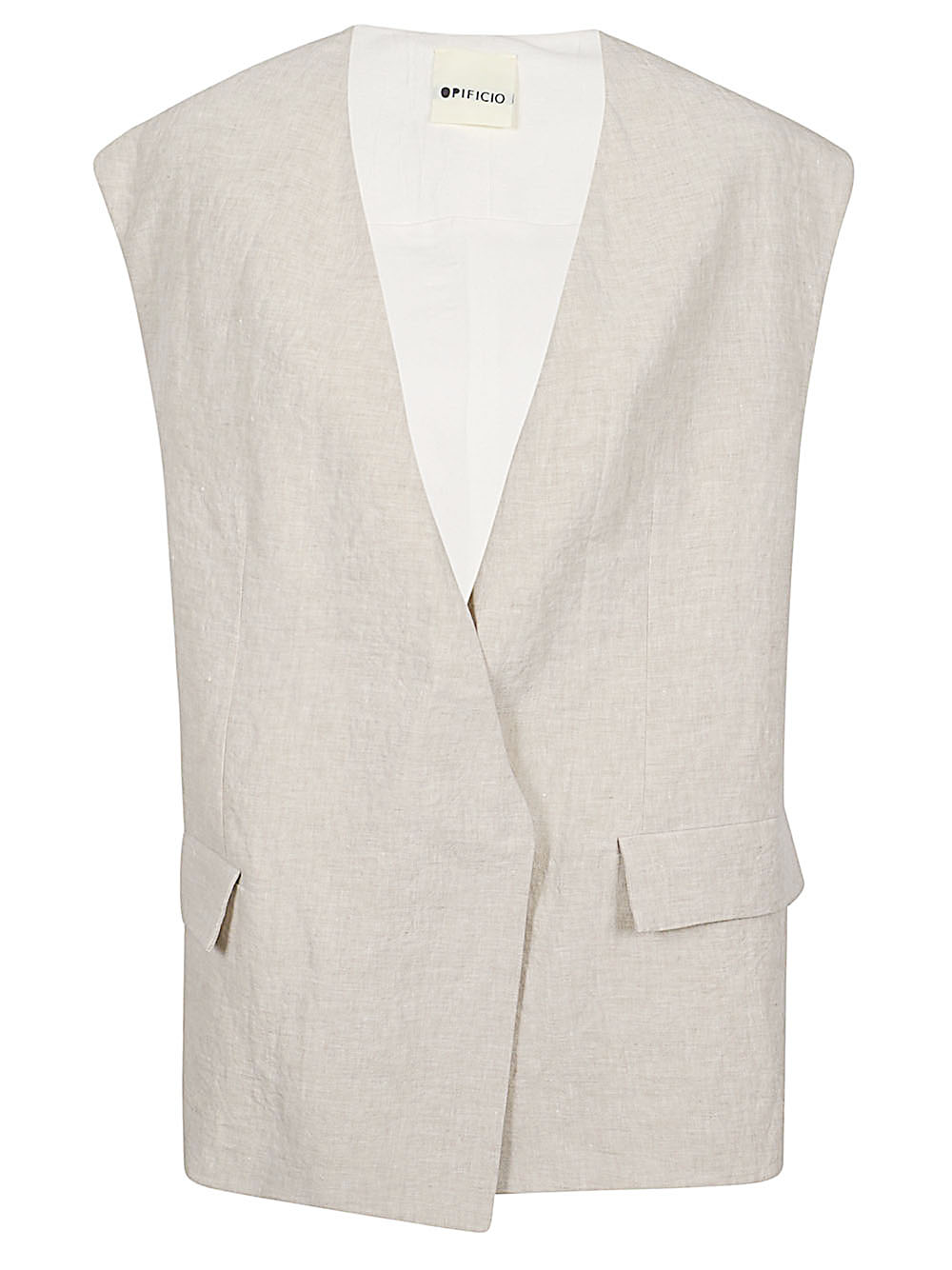 LINEN VEST