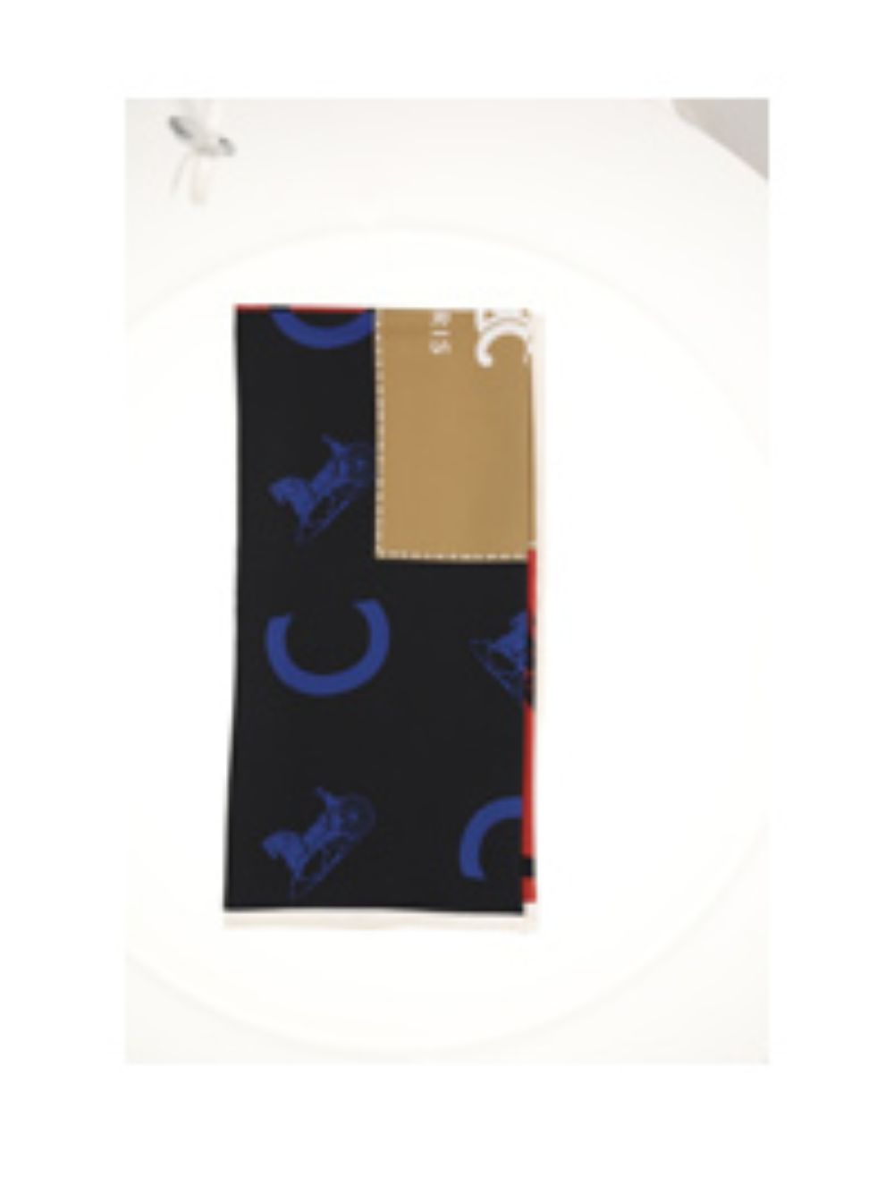 PRINTED SILK FOULARD